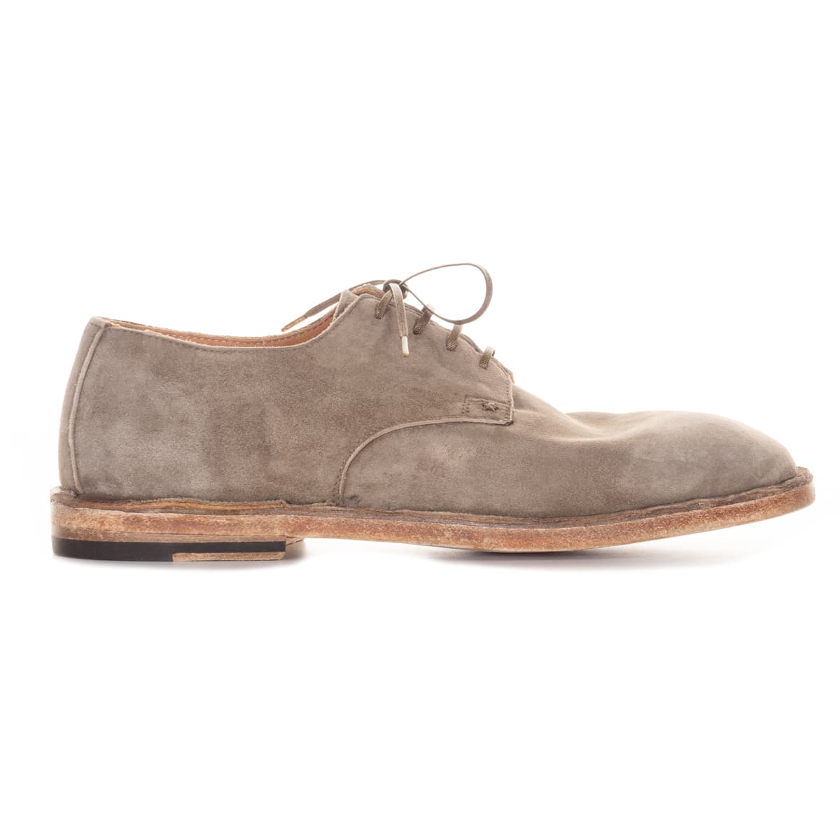 Halbschuh Velourleder 7682 Taupe