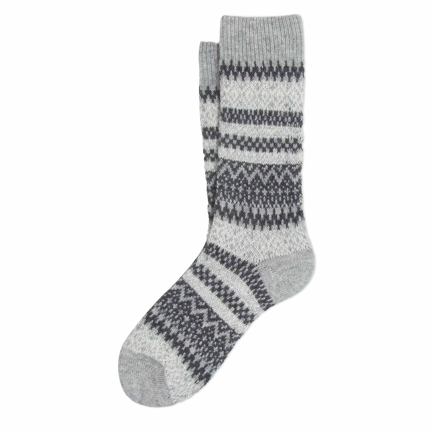 Stricksocke Kotte Norwegermuster
