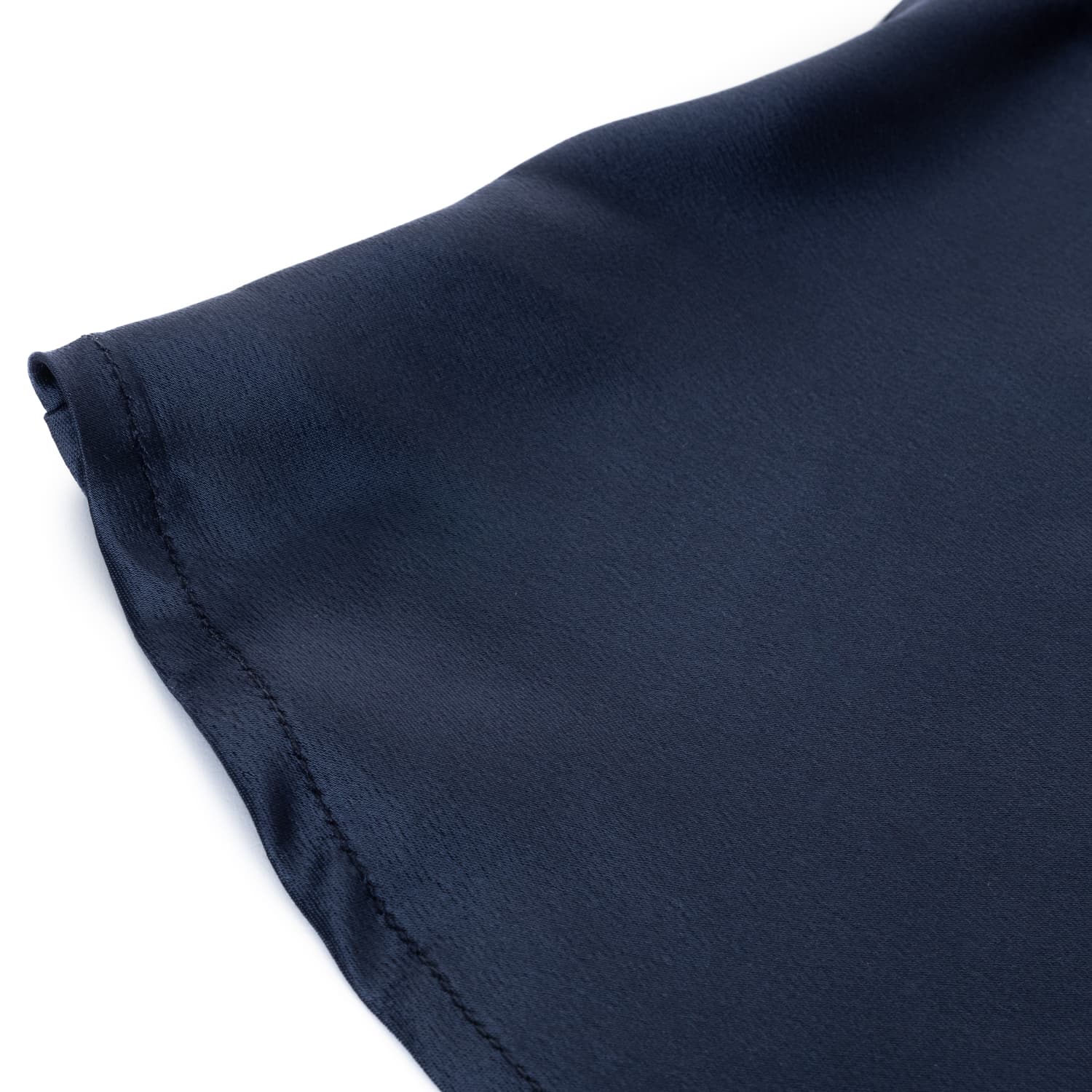 Viskose-Bluse Dunkelblau