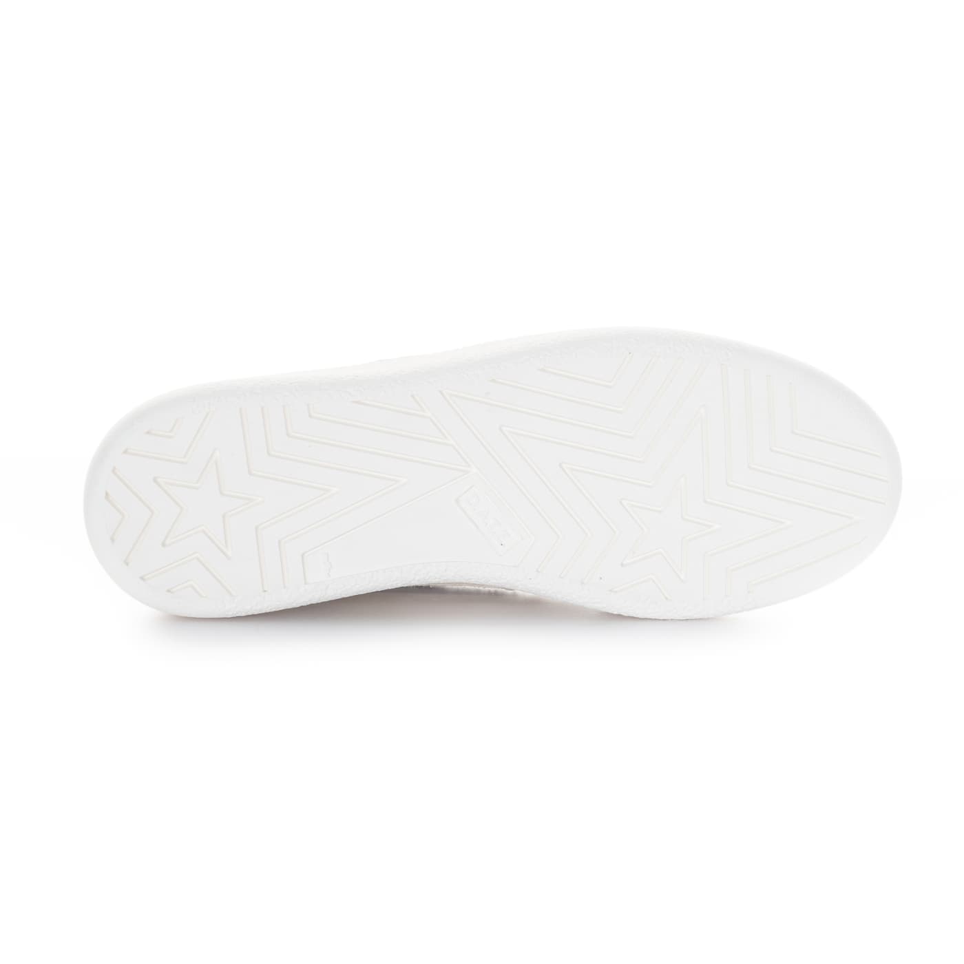 Court Platform Sneaker Beige mit Glitzerdetail