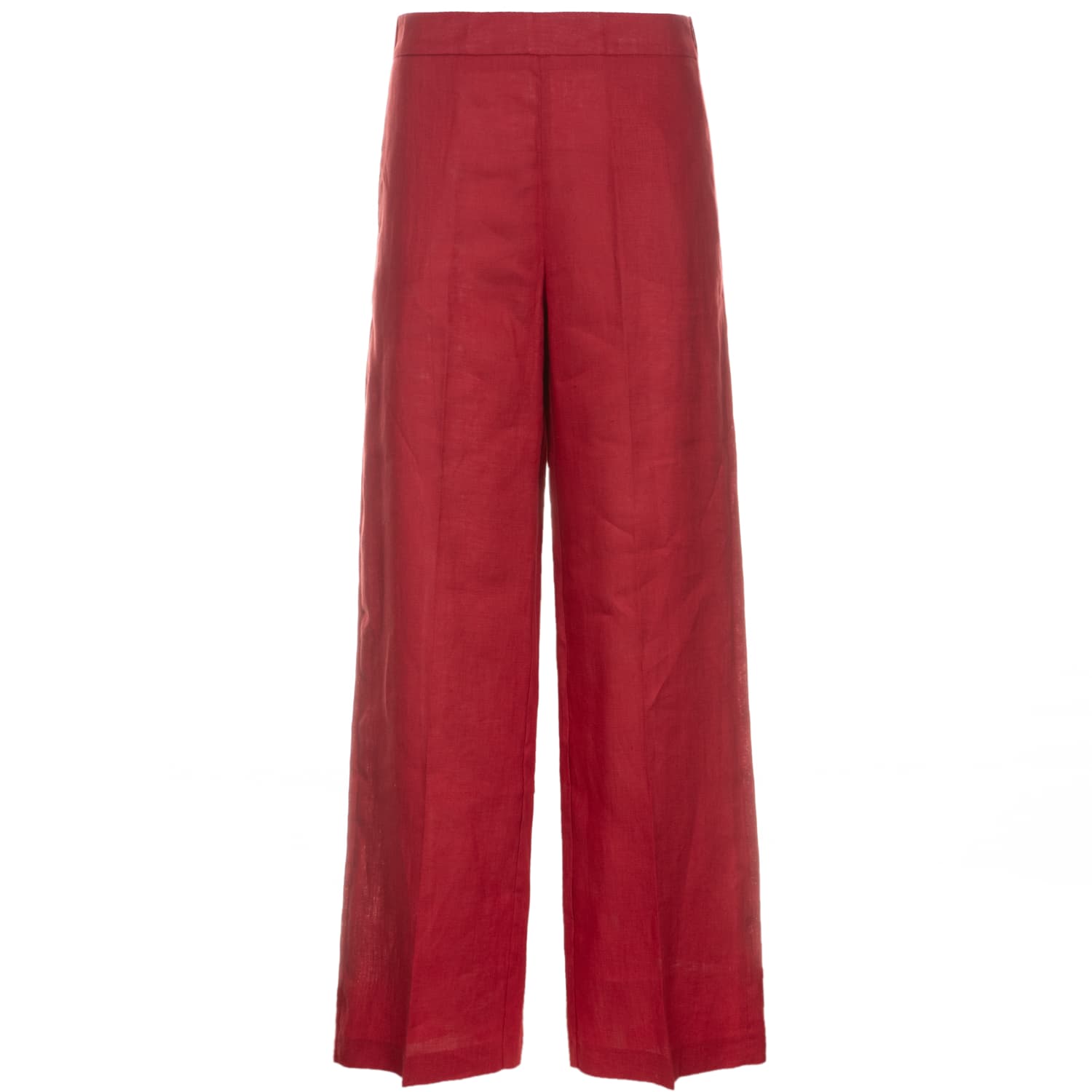 Leinenhose Rot