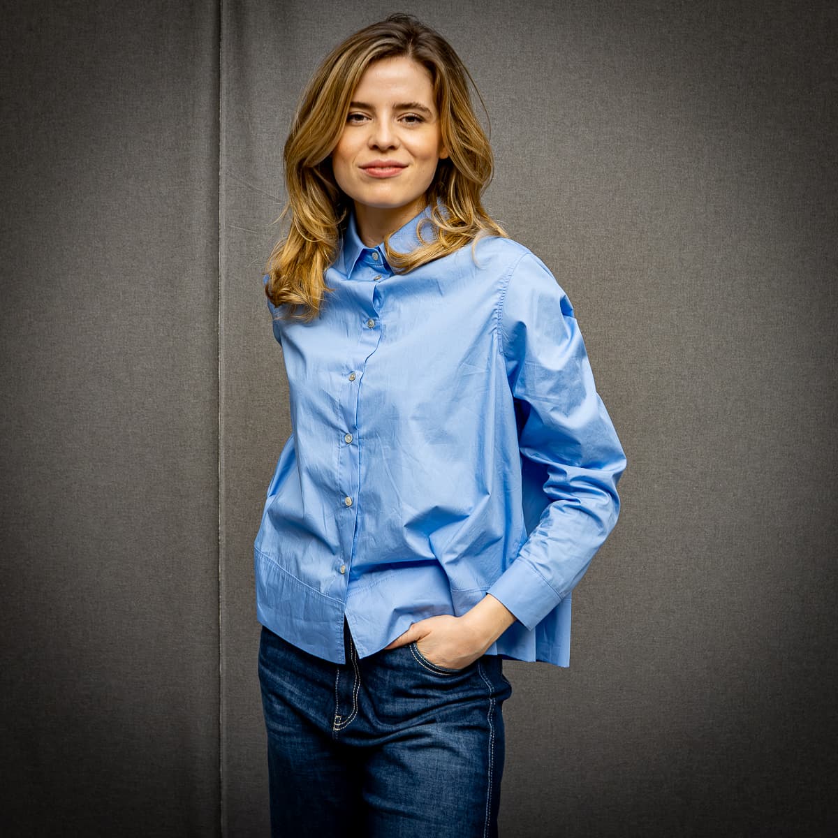 Bluse Tecla Blau