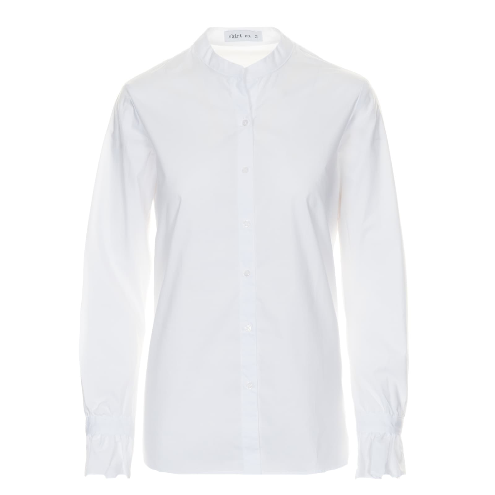 Damenbluse mit Stehkragen