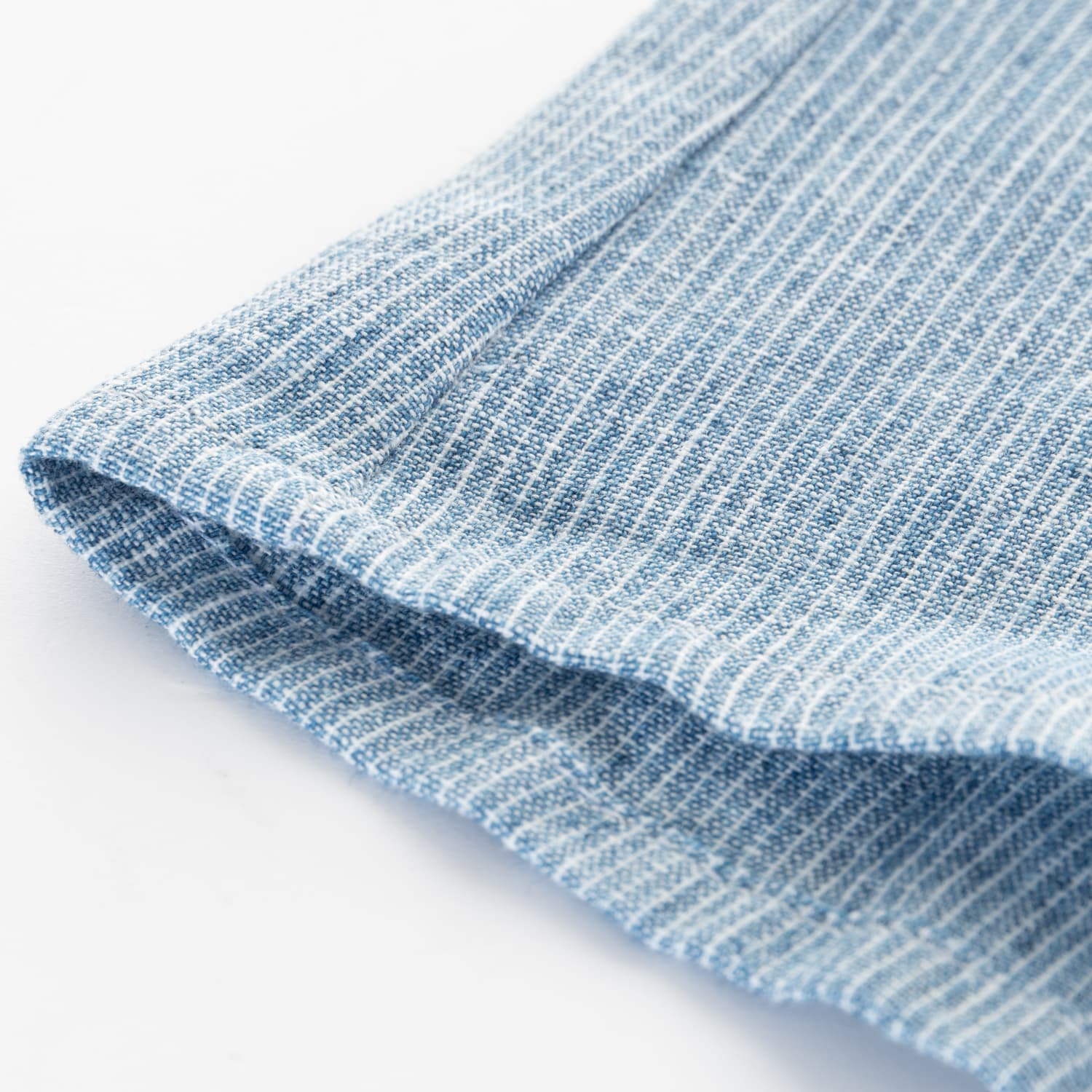 Fein Gestreifte Bluse Blau-Weiß