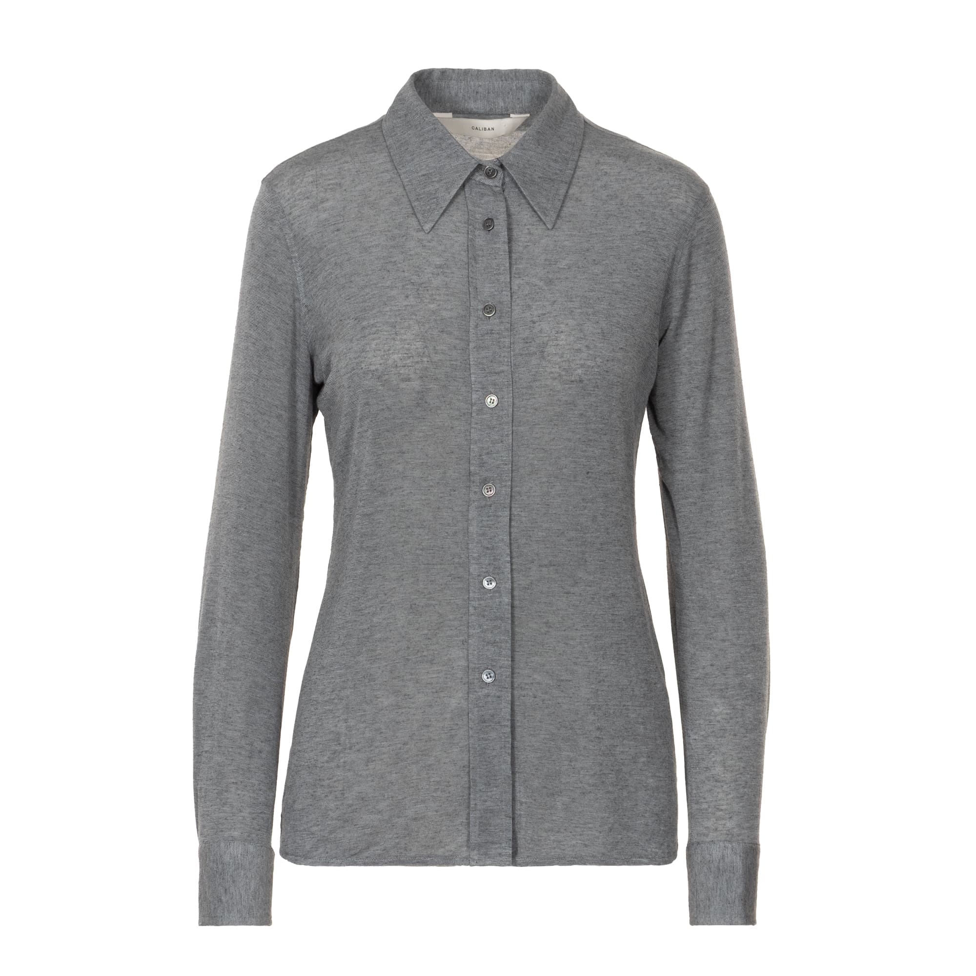 Jerseybluse Viskose-Kaschmir