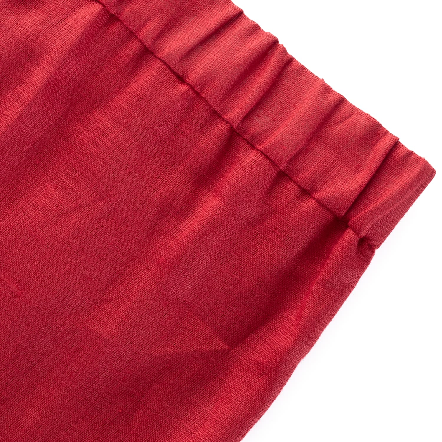 Leinenhose Rot