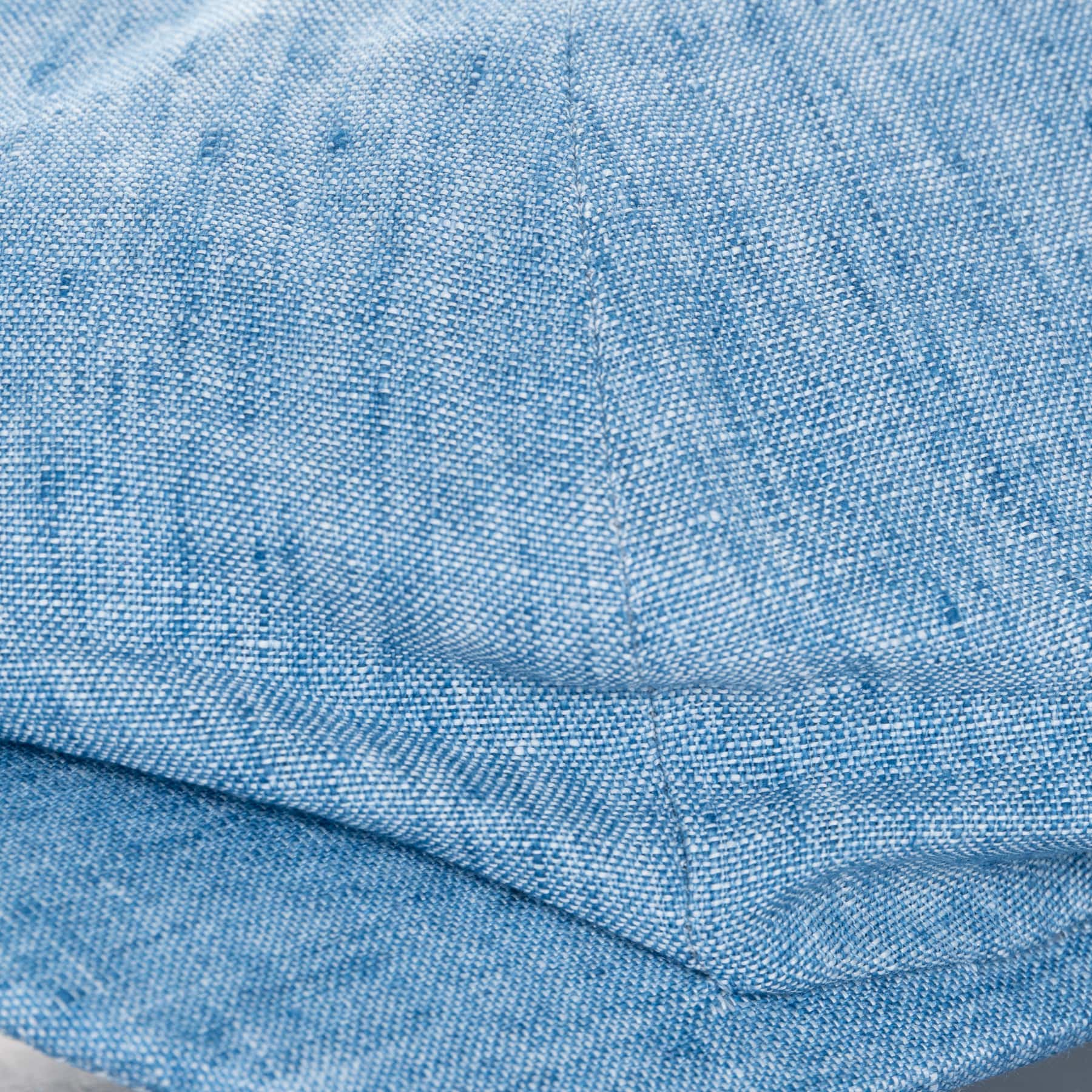 Newsboy Classic Cap Leinen Light Blue
