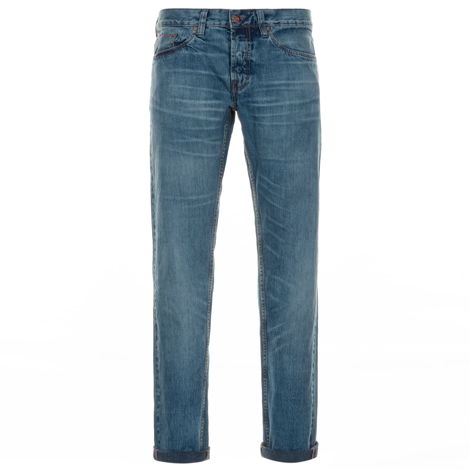 Schmaler Blaumann gewaschen 13,5 oz Schmaler Blaumann gewaschen 13,5 oz