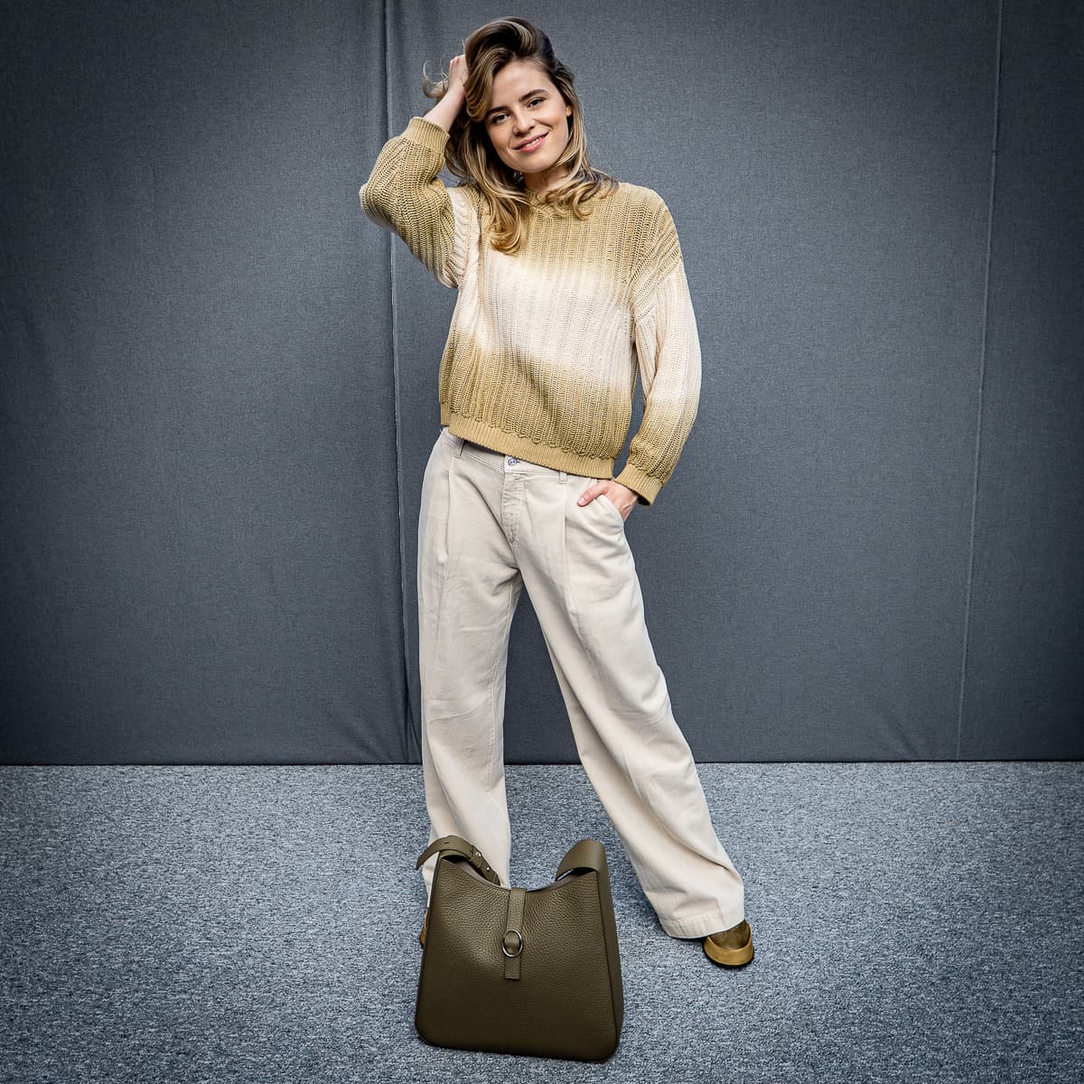 Hose Ottavia Beige