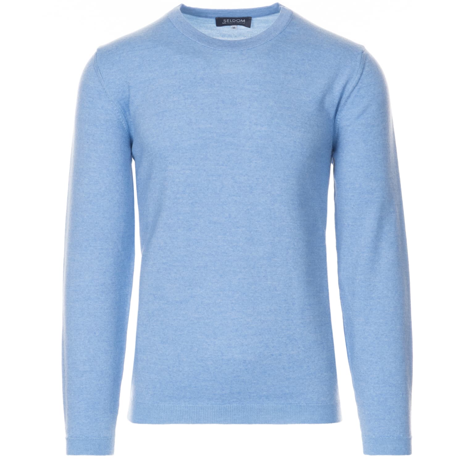 Feiner Pullover Schurwolle-Baumwolle