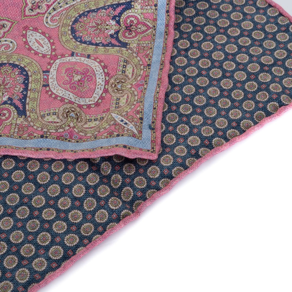 Einstecktuch Seide Paisley 8192