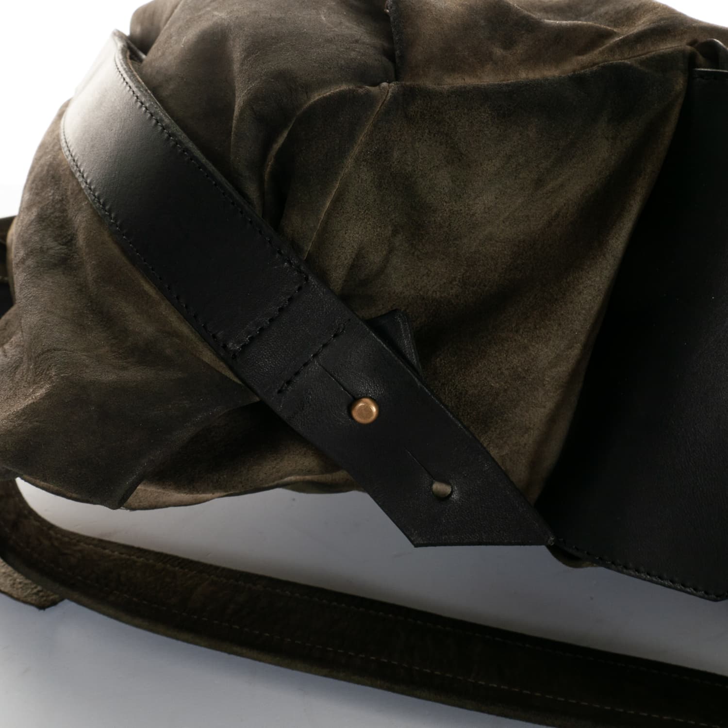 Shoto-berlin-skipper-velour-dive-khaki-vacchetta-nero-5-von-10 shoto-berlin-skipper-velour-dive-khaki-vacchetta-nero-5-von-10