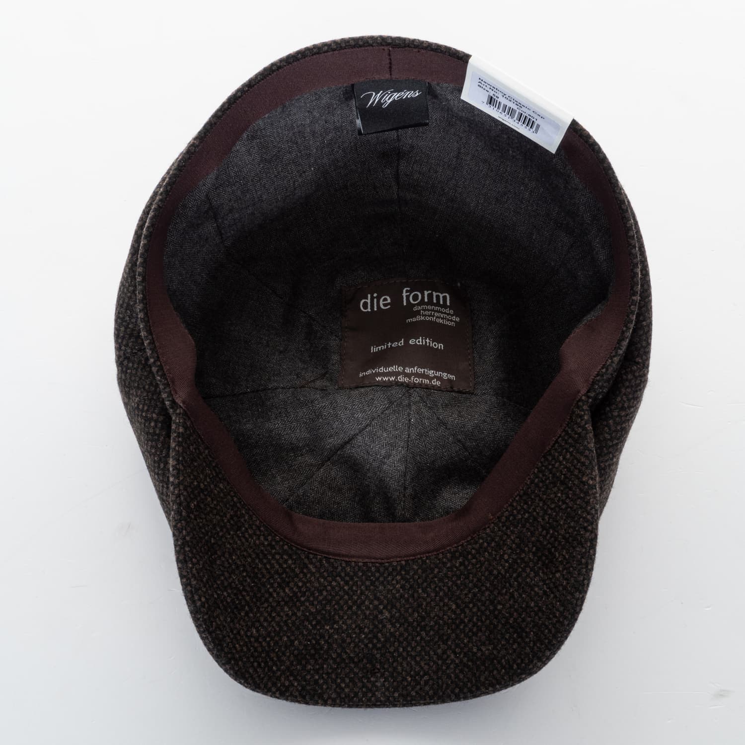 Newsboy Classic Cap Braun Kaschmir
