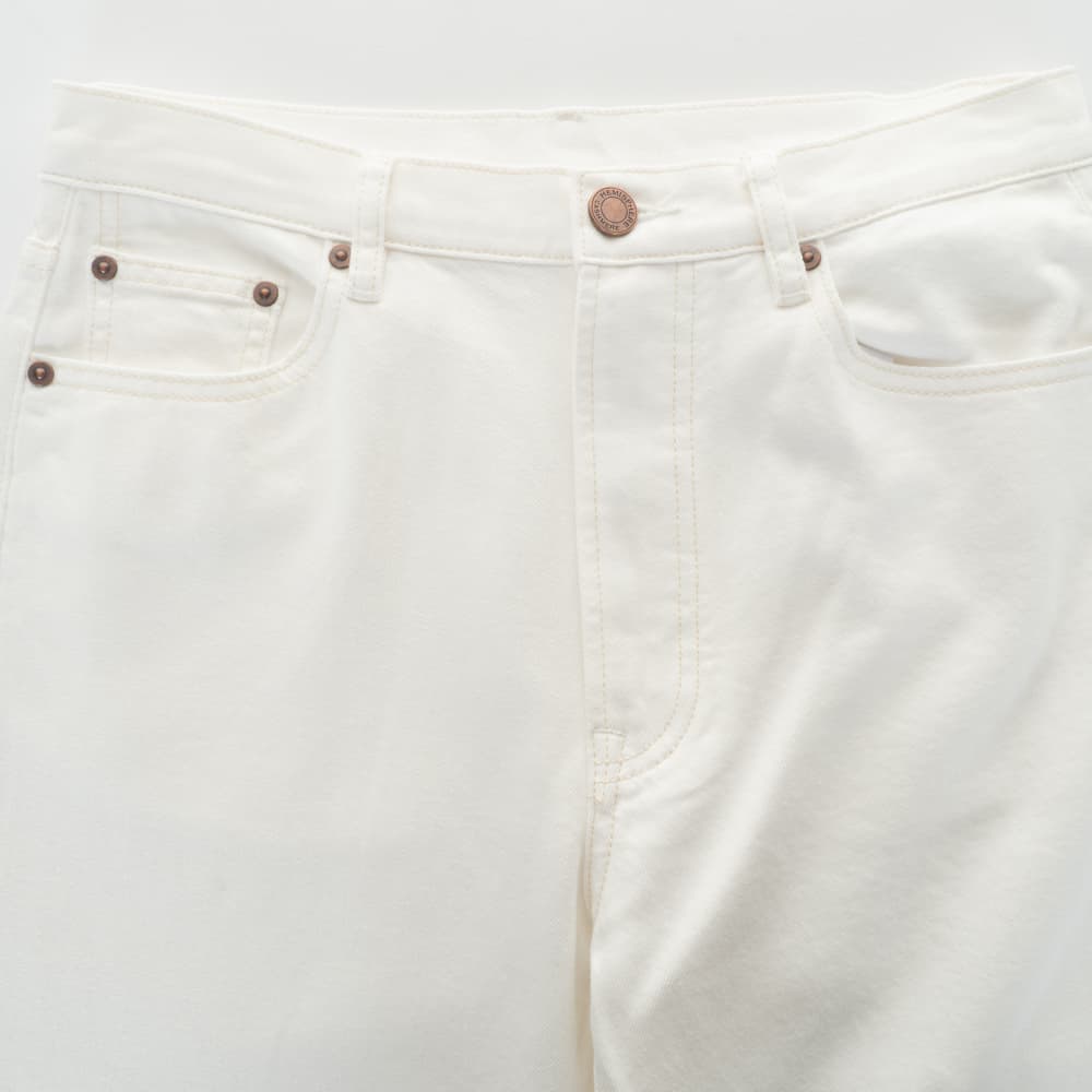 Wide Leg Jeans Offwhite