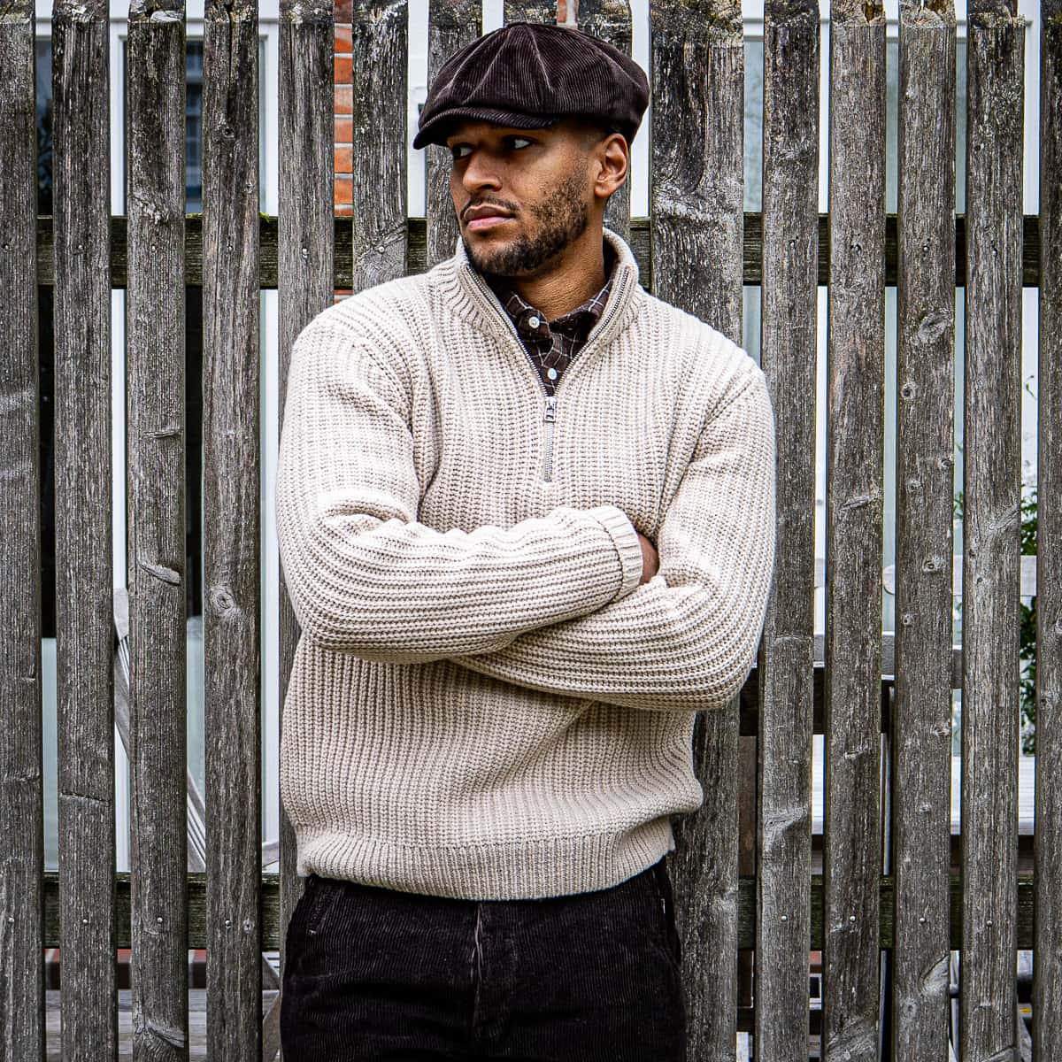 BGYomaha Half Zip Knit