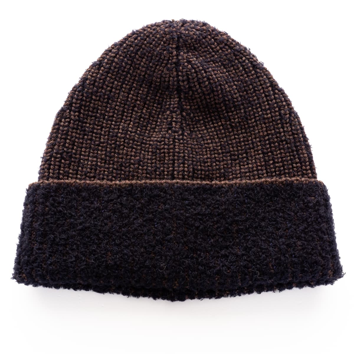 Flauschige Strickmütze aus Merinowolle