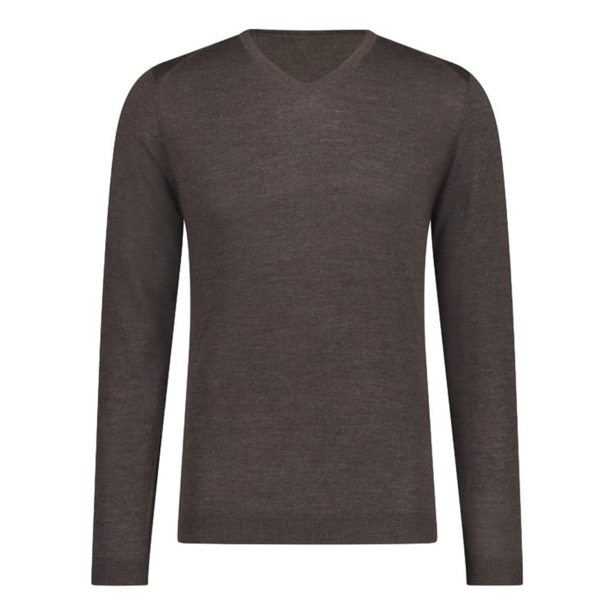 V-Neck Pullover London Merinowolle