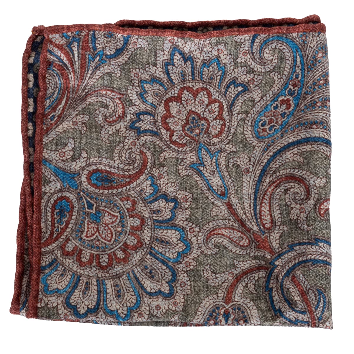 Einstecktuch Seide Paisley 8191