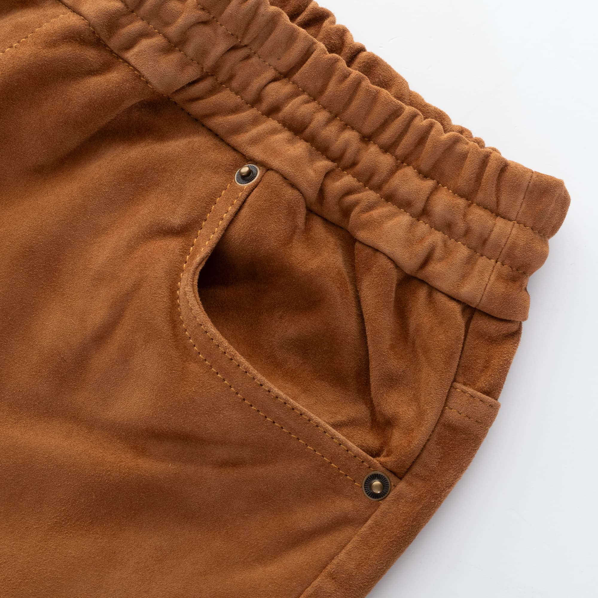 Veloursleder Hose
