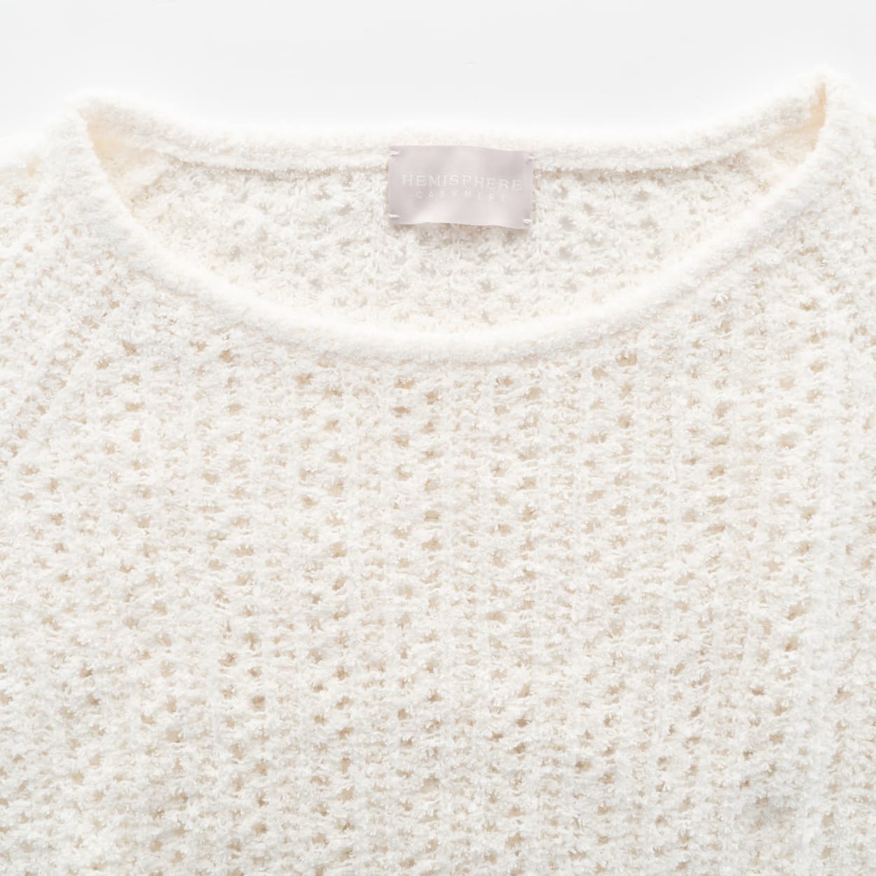 Strickpullover in Weiß