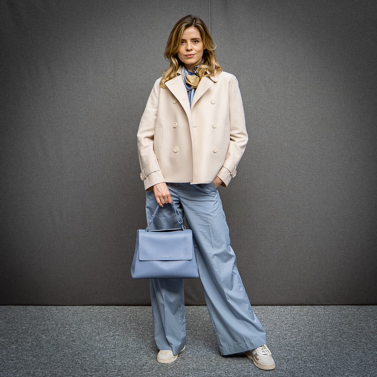 Weite Hose Astrid aus Baumwolle