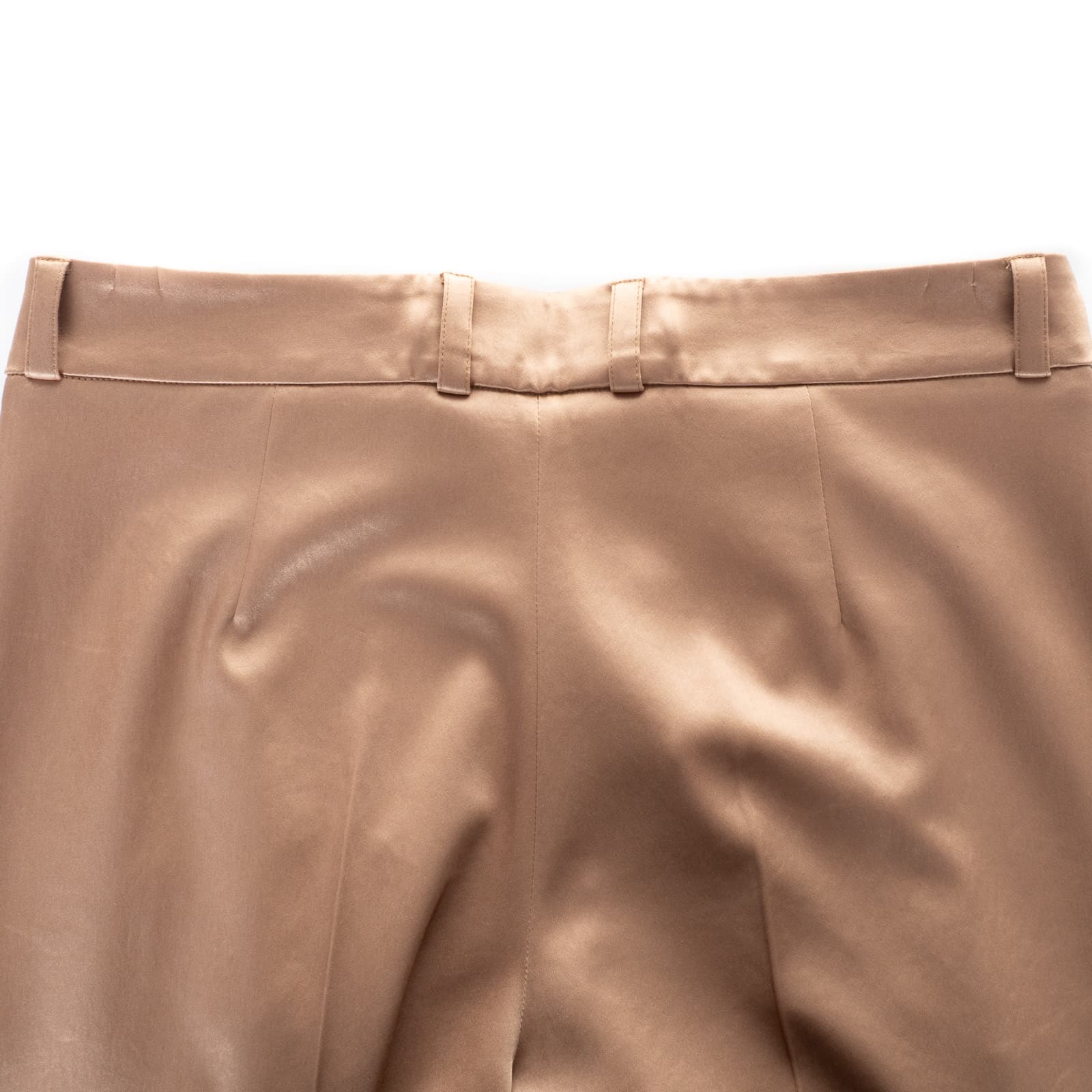 Satin Hose in Gold