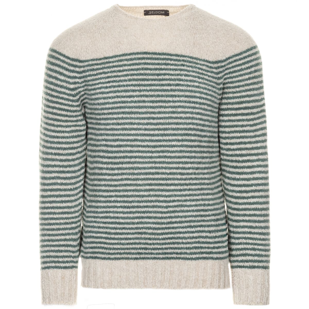 Pullover Effektgarn Gestreift