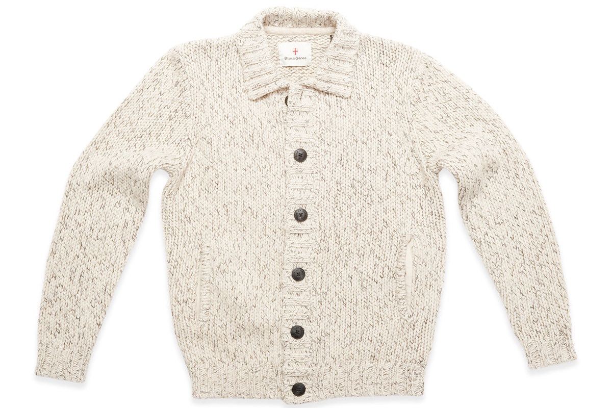 Sakura Knit Cardigan Stone