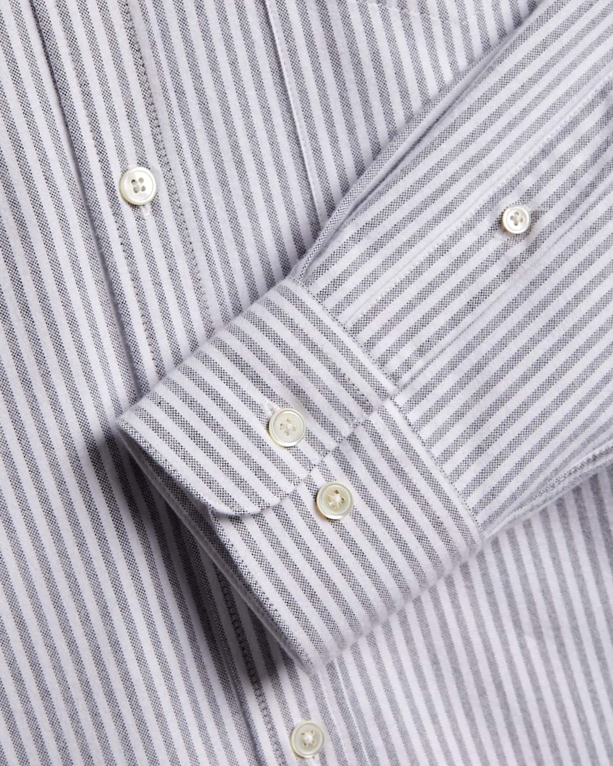 Striped Brushed Oxford Shirt
