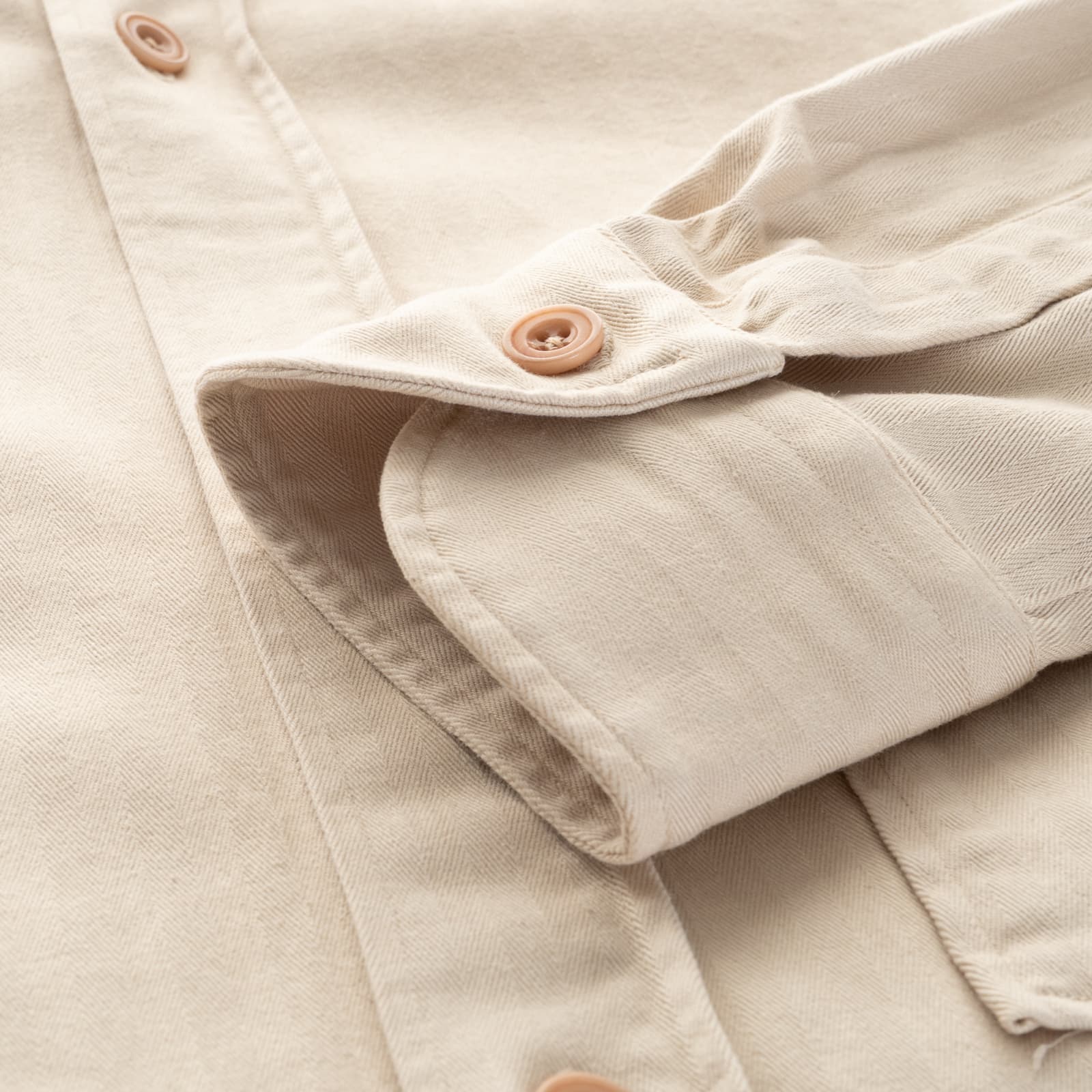 Overshirt Heavy Fischgrat