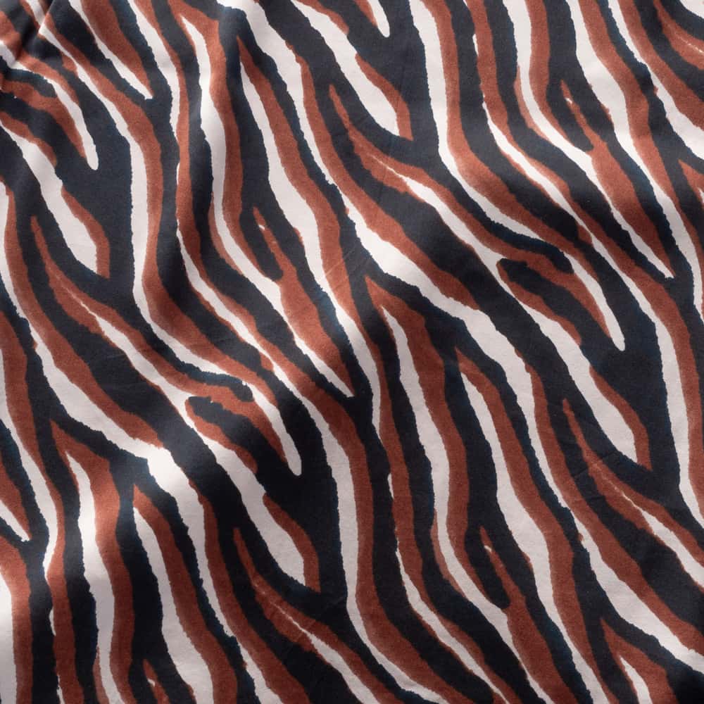 Maxirock mit Animal-Print