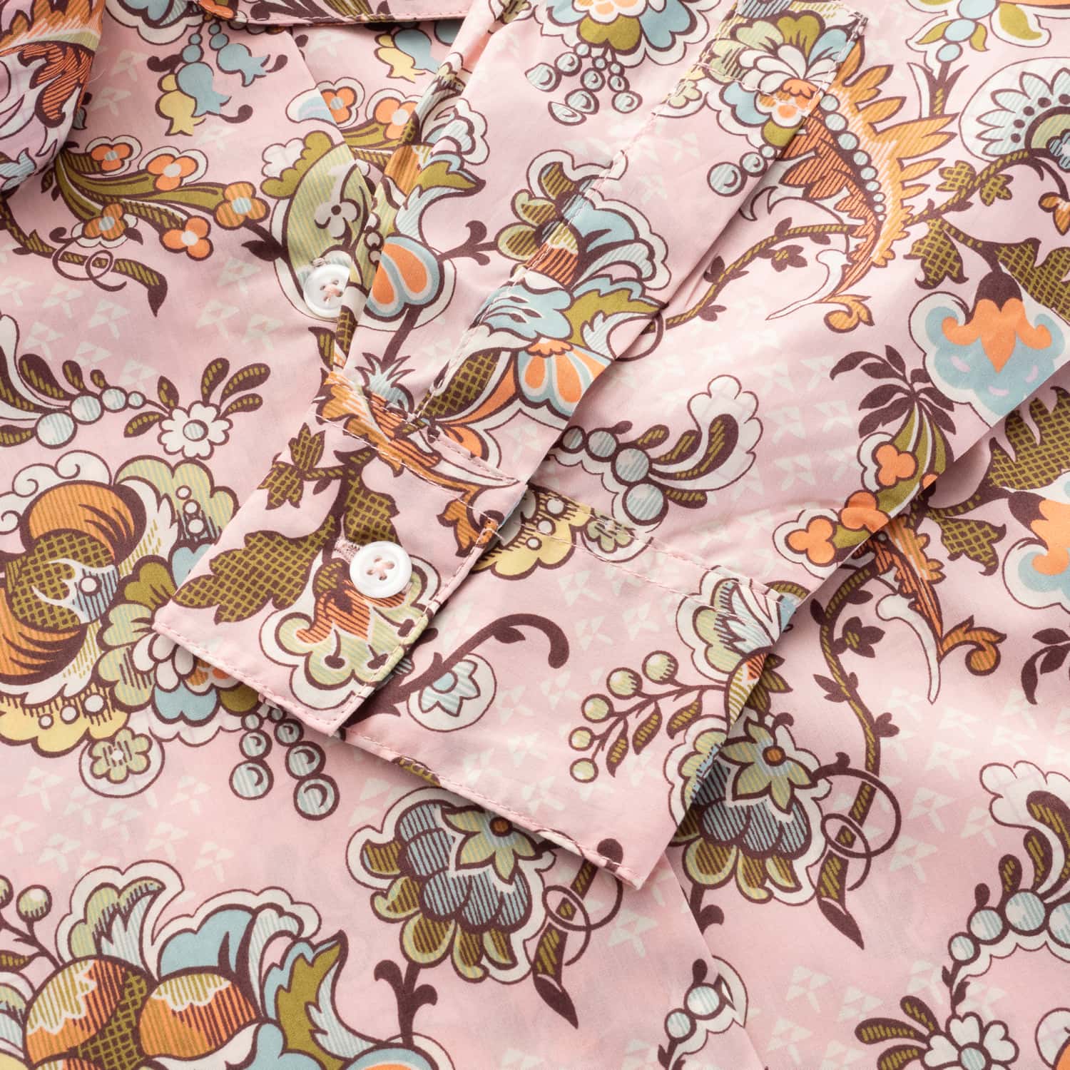 Baumwollbluse mit Schluppe