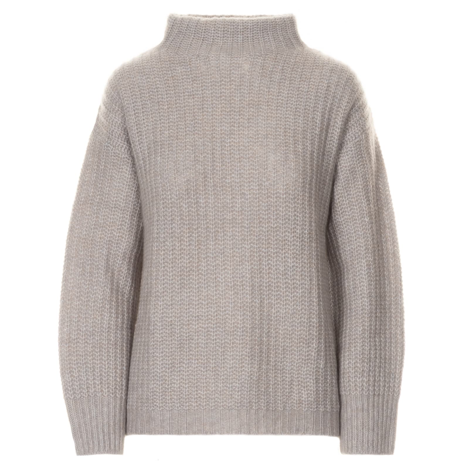 Kaschmir Pullover mit Stehkragen