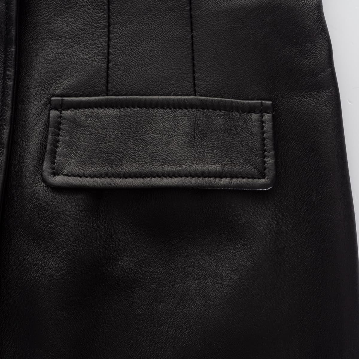 Lederkleid Schwarz