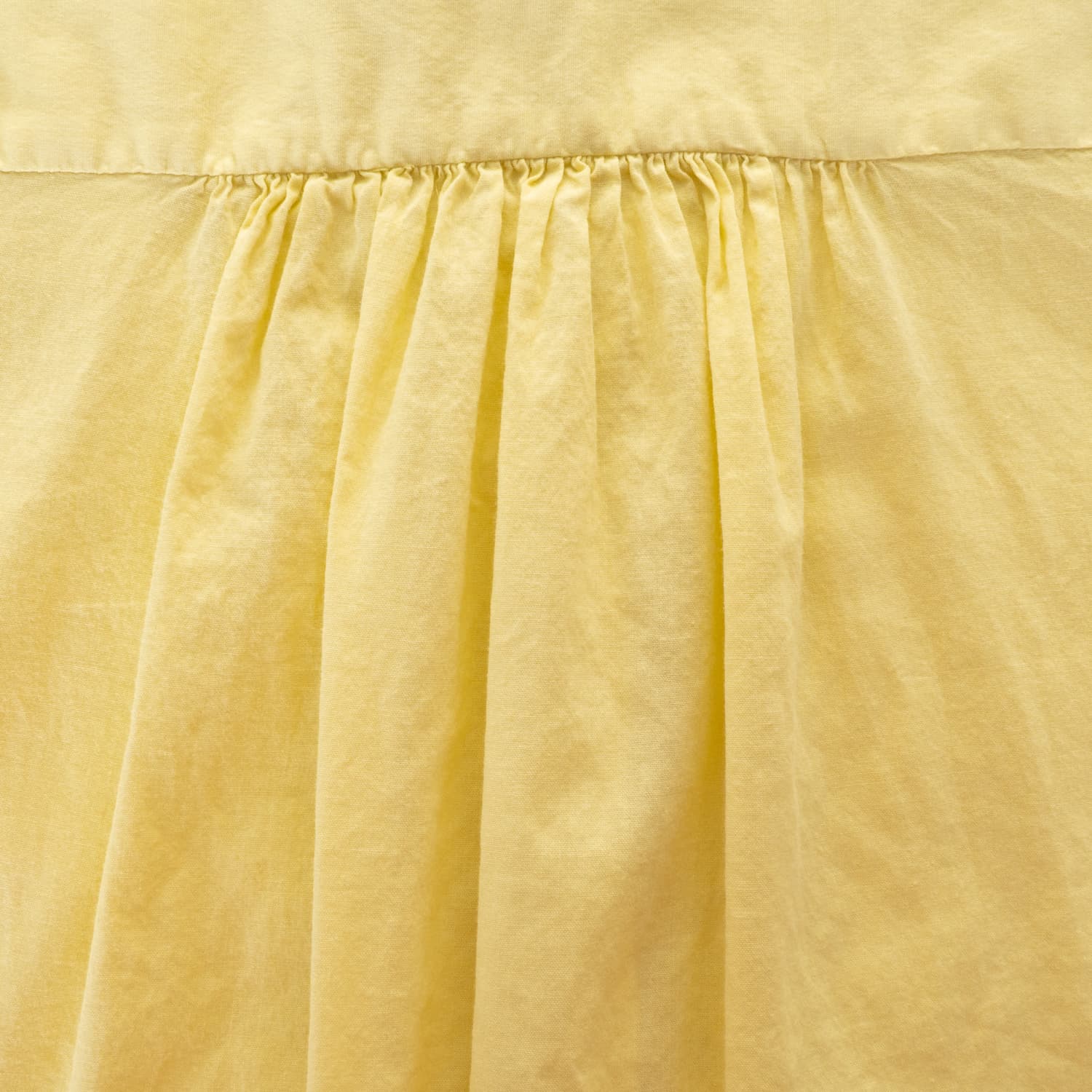 Baumwollbluse Camilla Gelb
