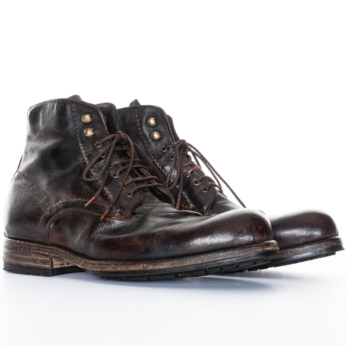 Stiefel 5998 Büffelleder Braun