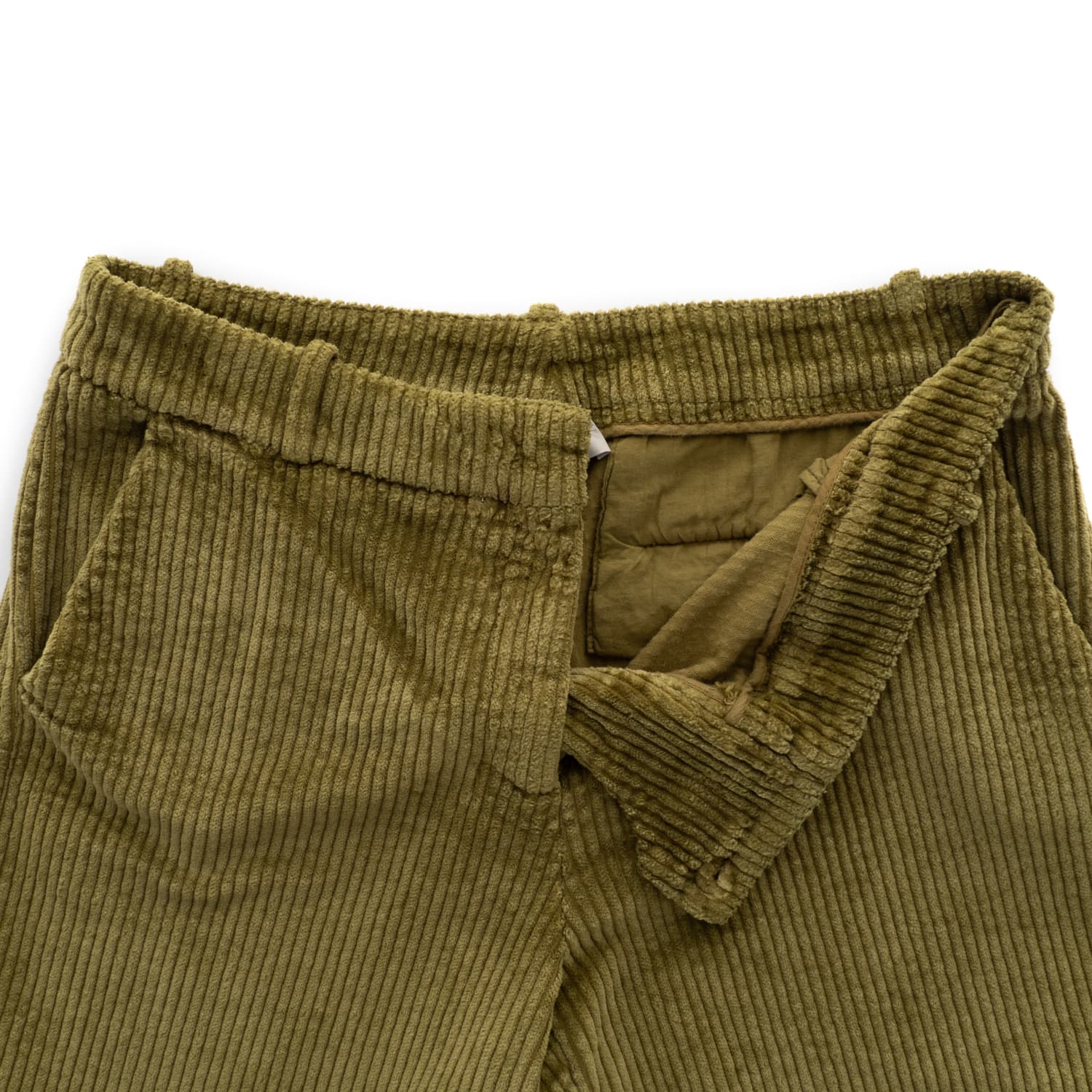 Cordhose Andrea Grün