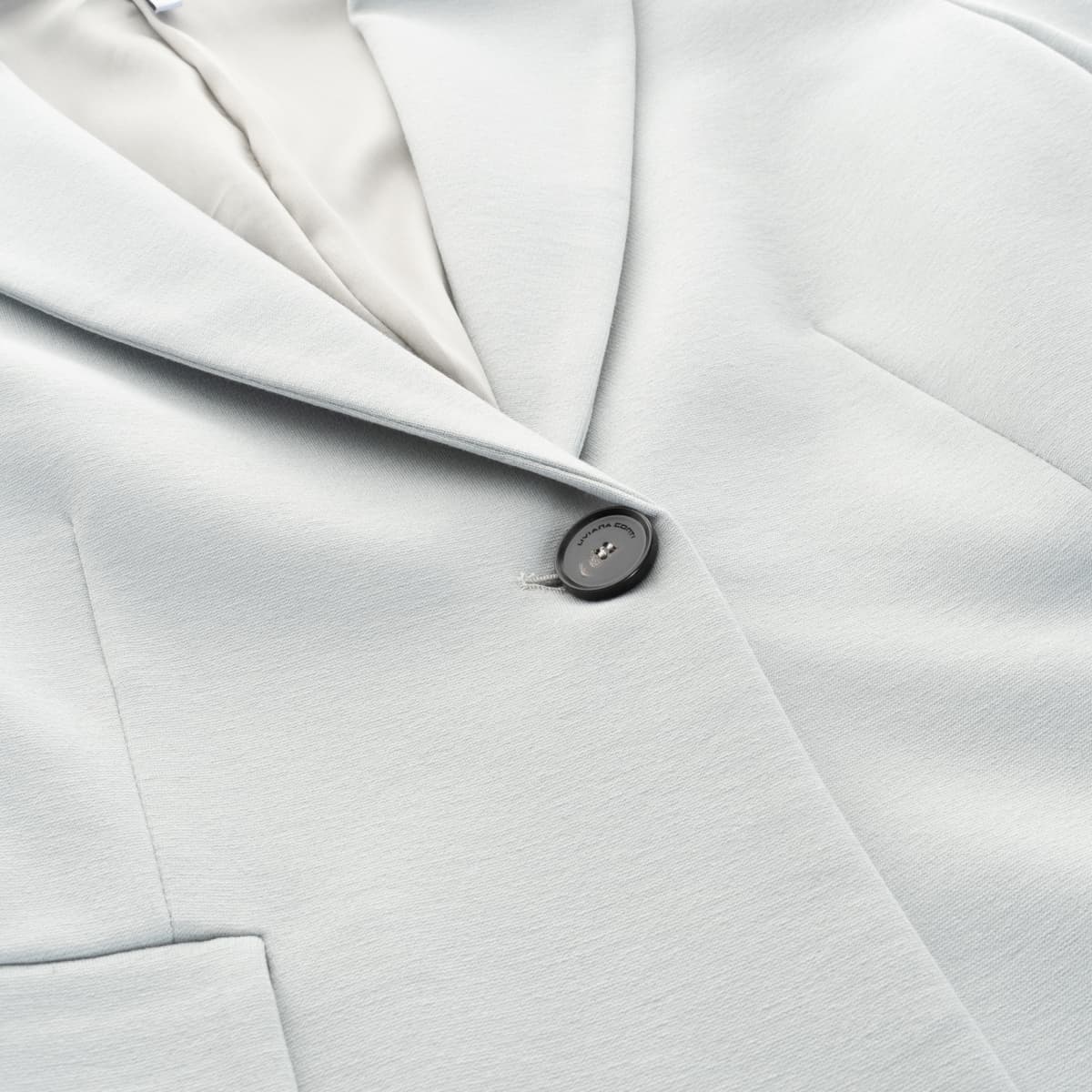 Viskose Blazer in Hellblau