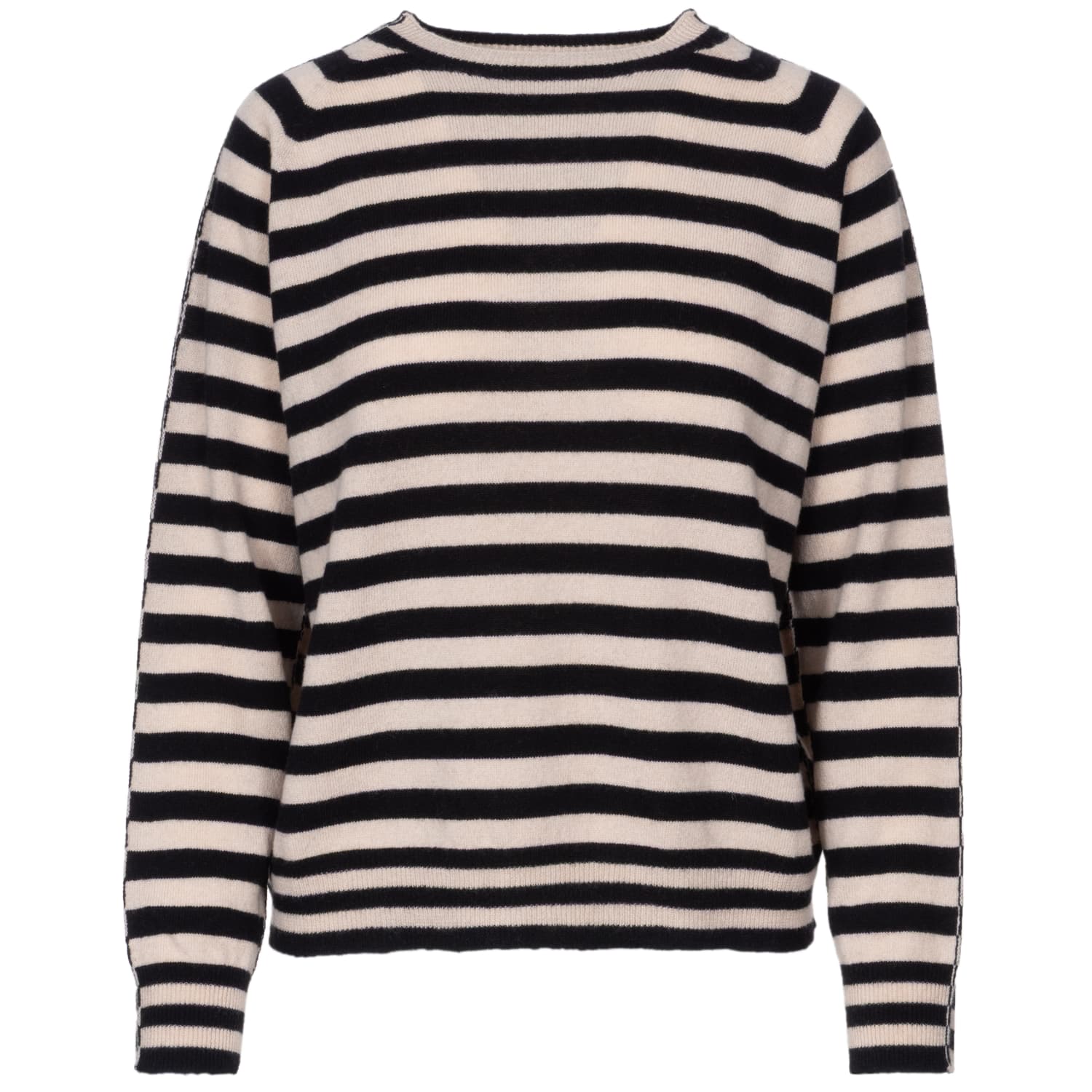 Strickpullover Geringelt