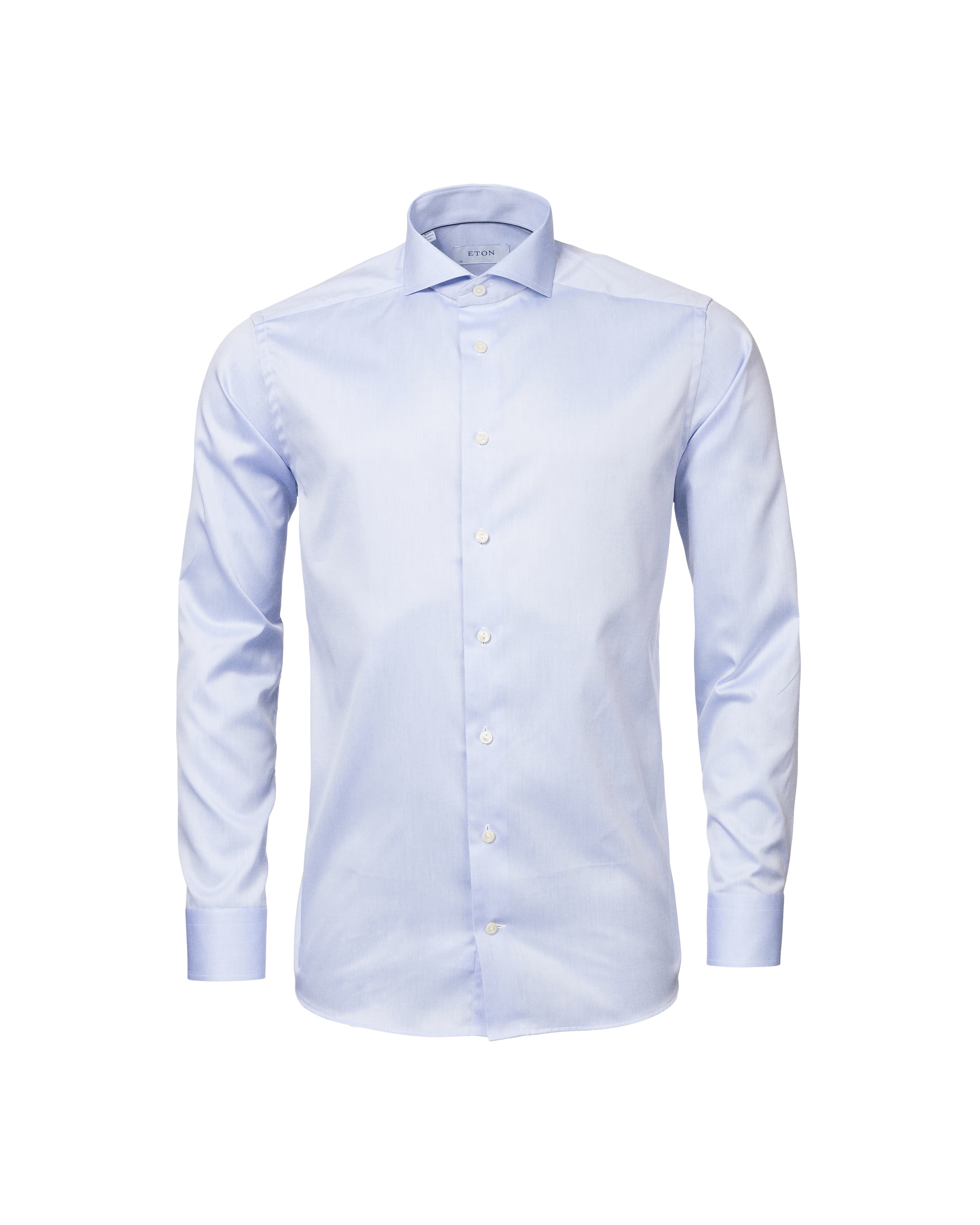 Signature Twill-Hemd mit Haifischkragen