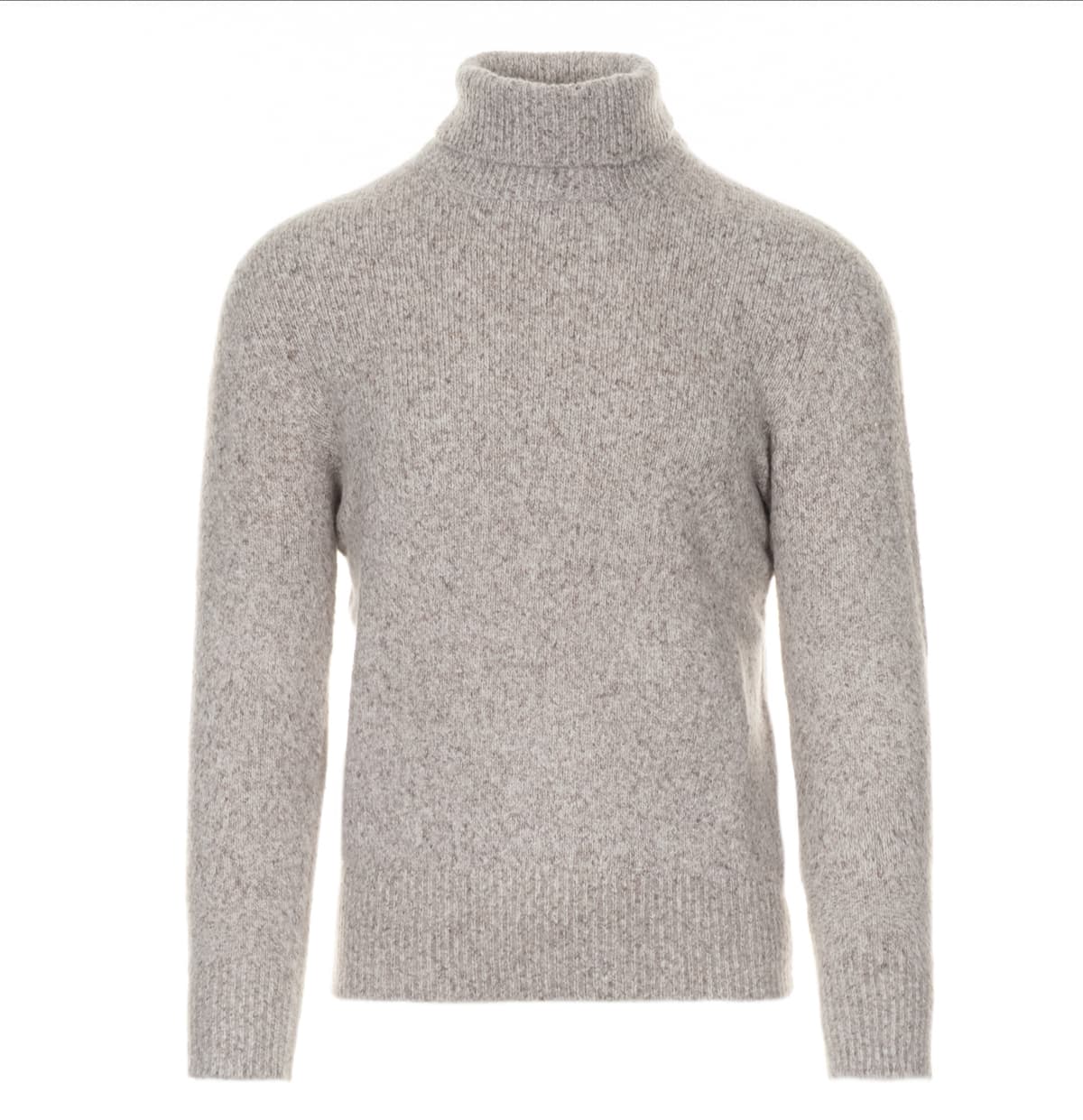 Seamless Rollkragenpullover Tweed