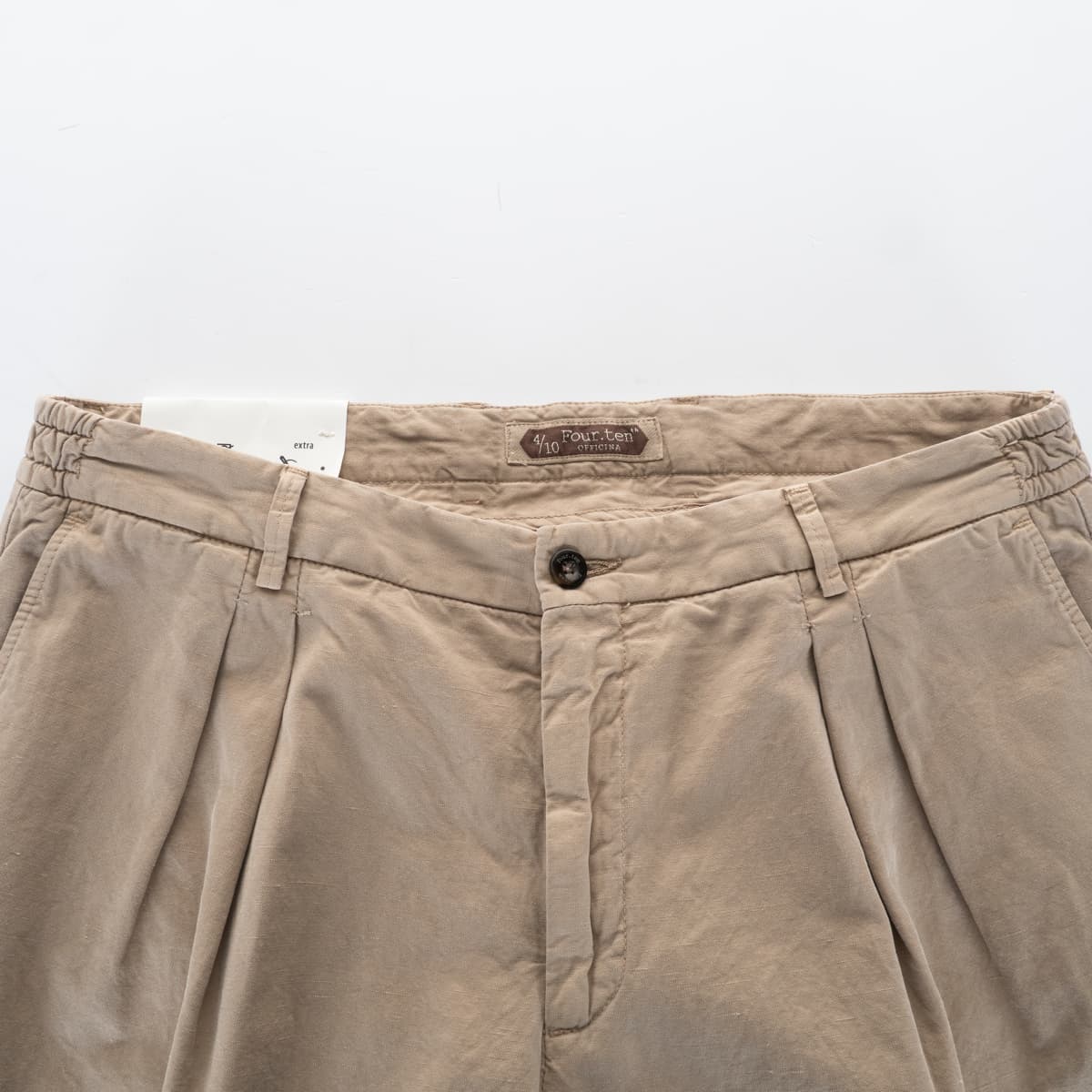 Chino Milano BW-Leinen-Mix