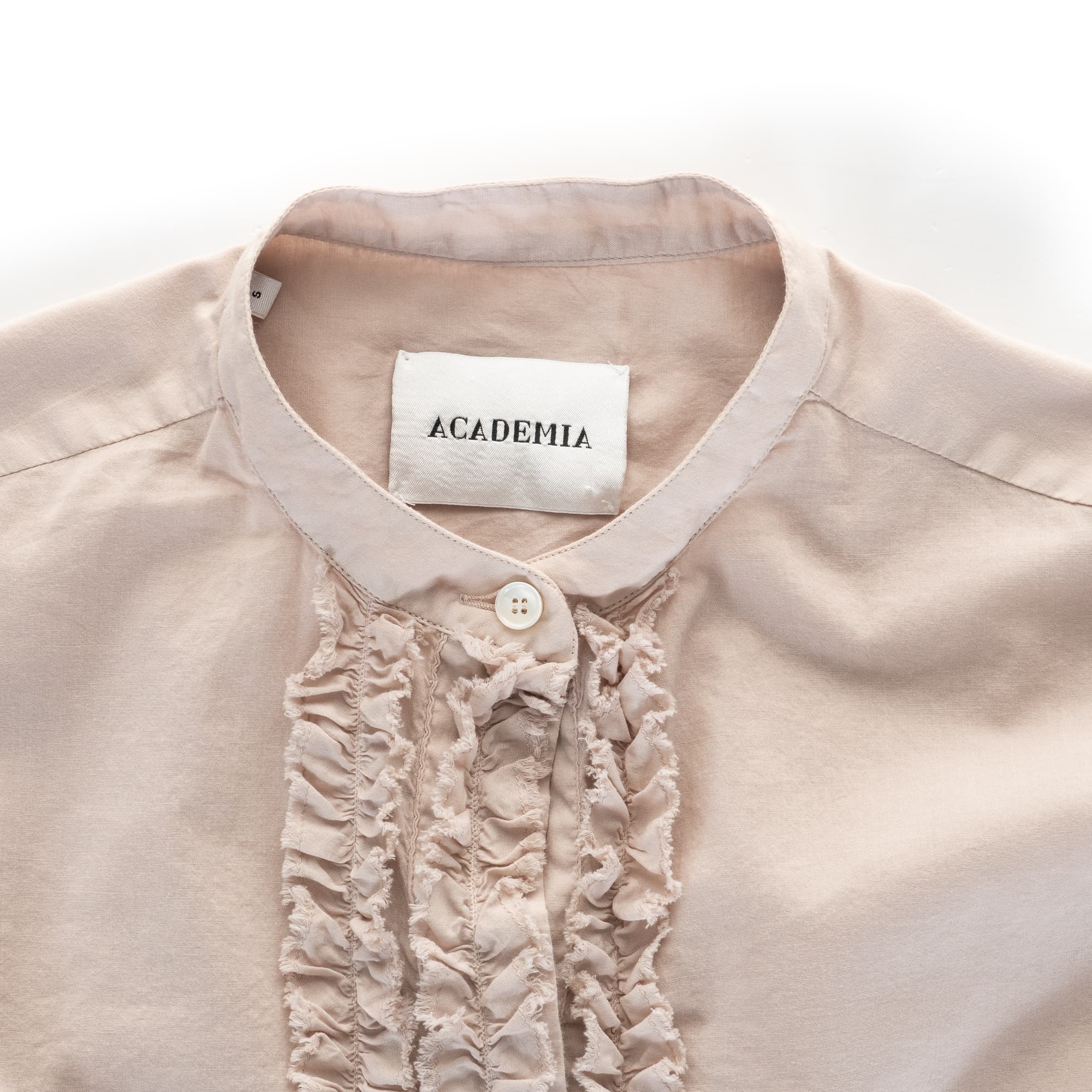 Baumwollbluse Camilla Beige