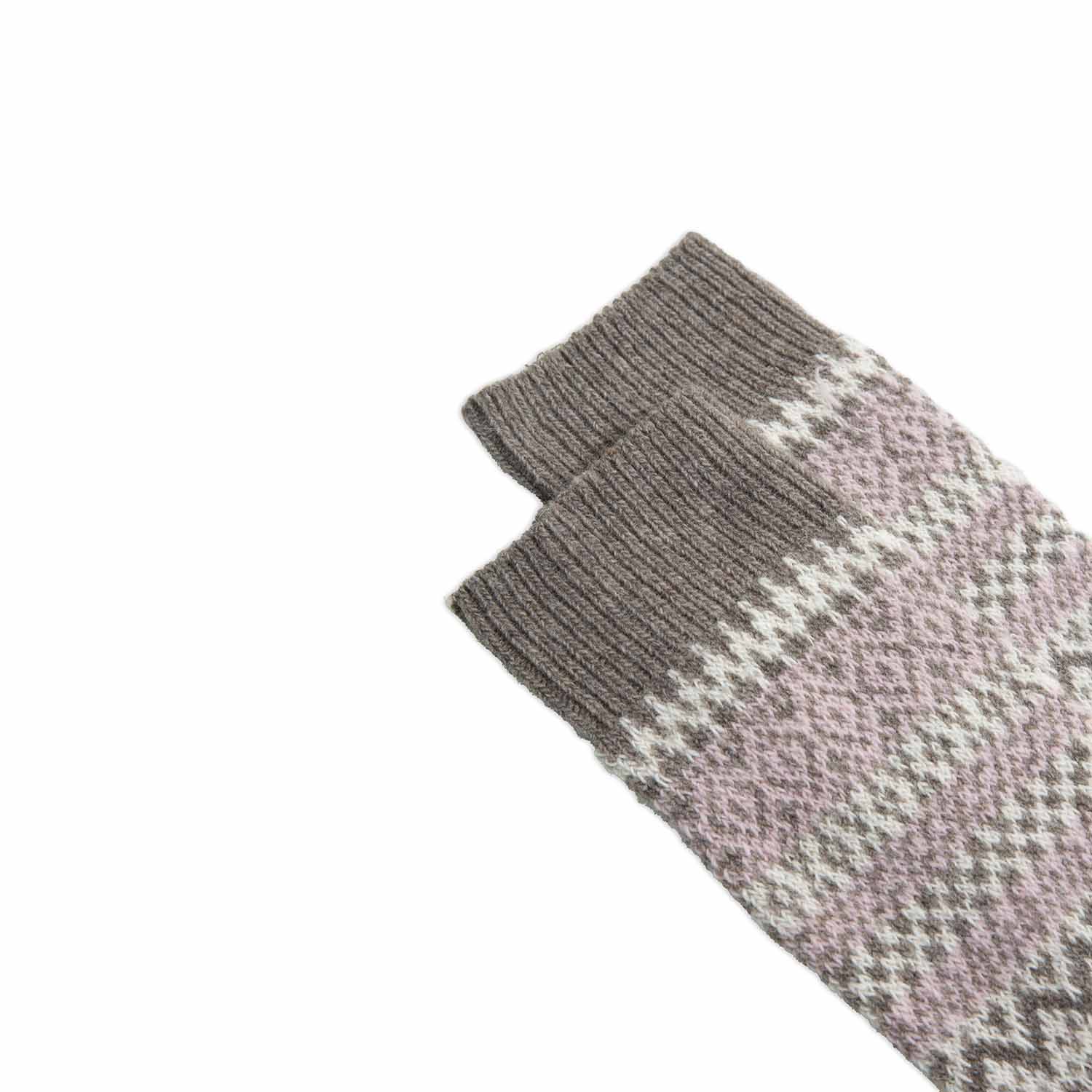 Stricksocke Kotte Norwegermuster