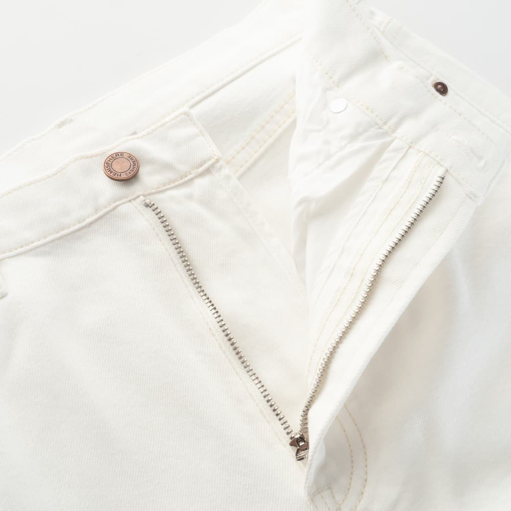 Wide Leg Jeans Offwhite