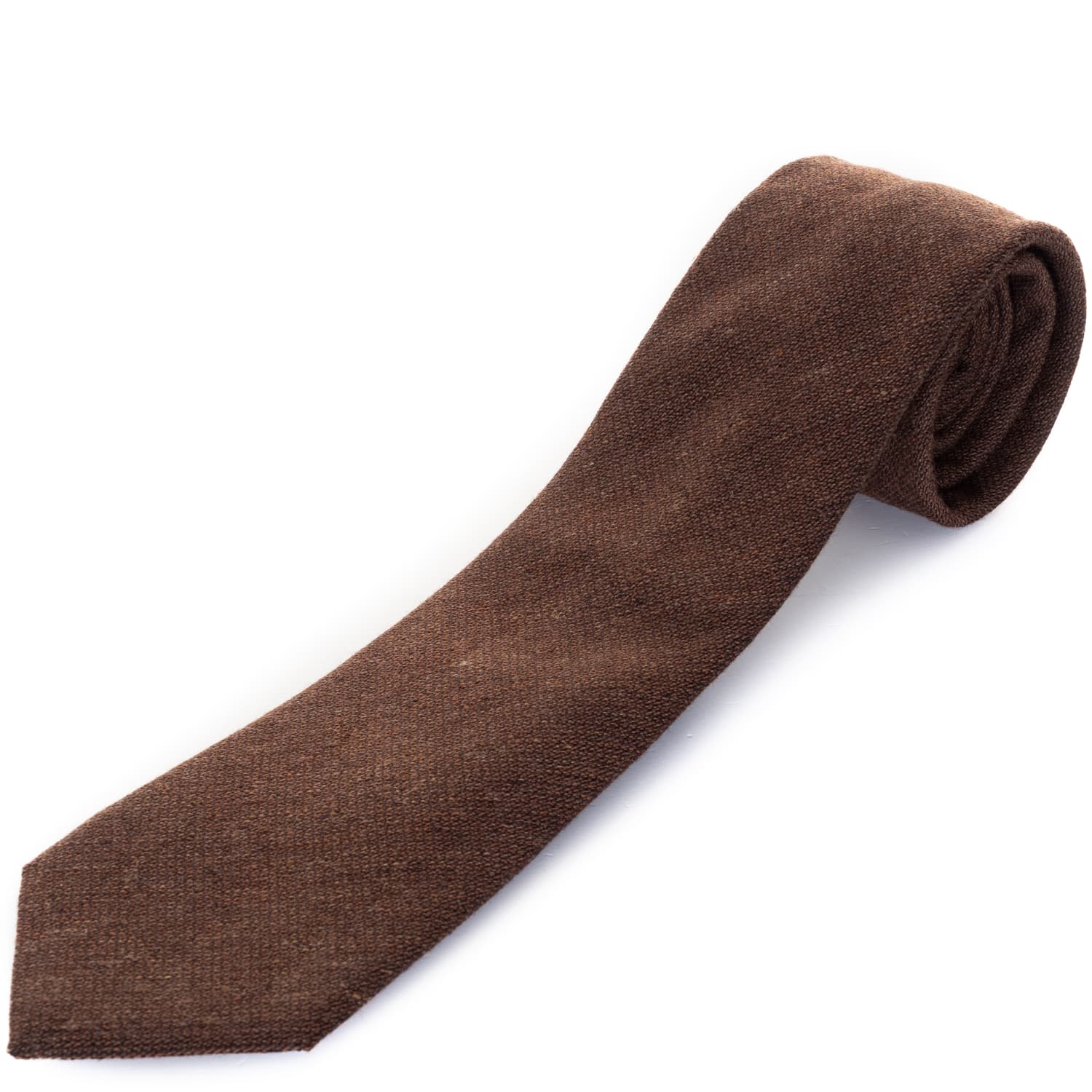 Krawatte Wolle Seide Meliert