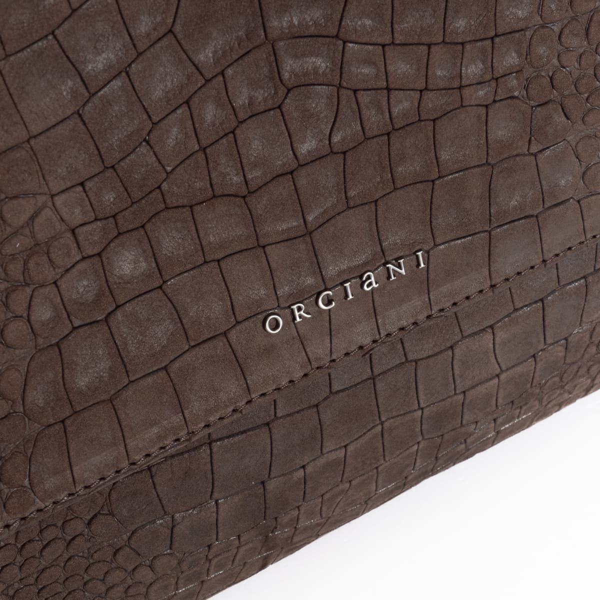 Sveva Cocco Nabuk Handtasche Chocolate
