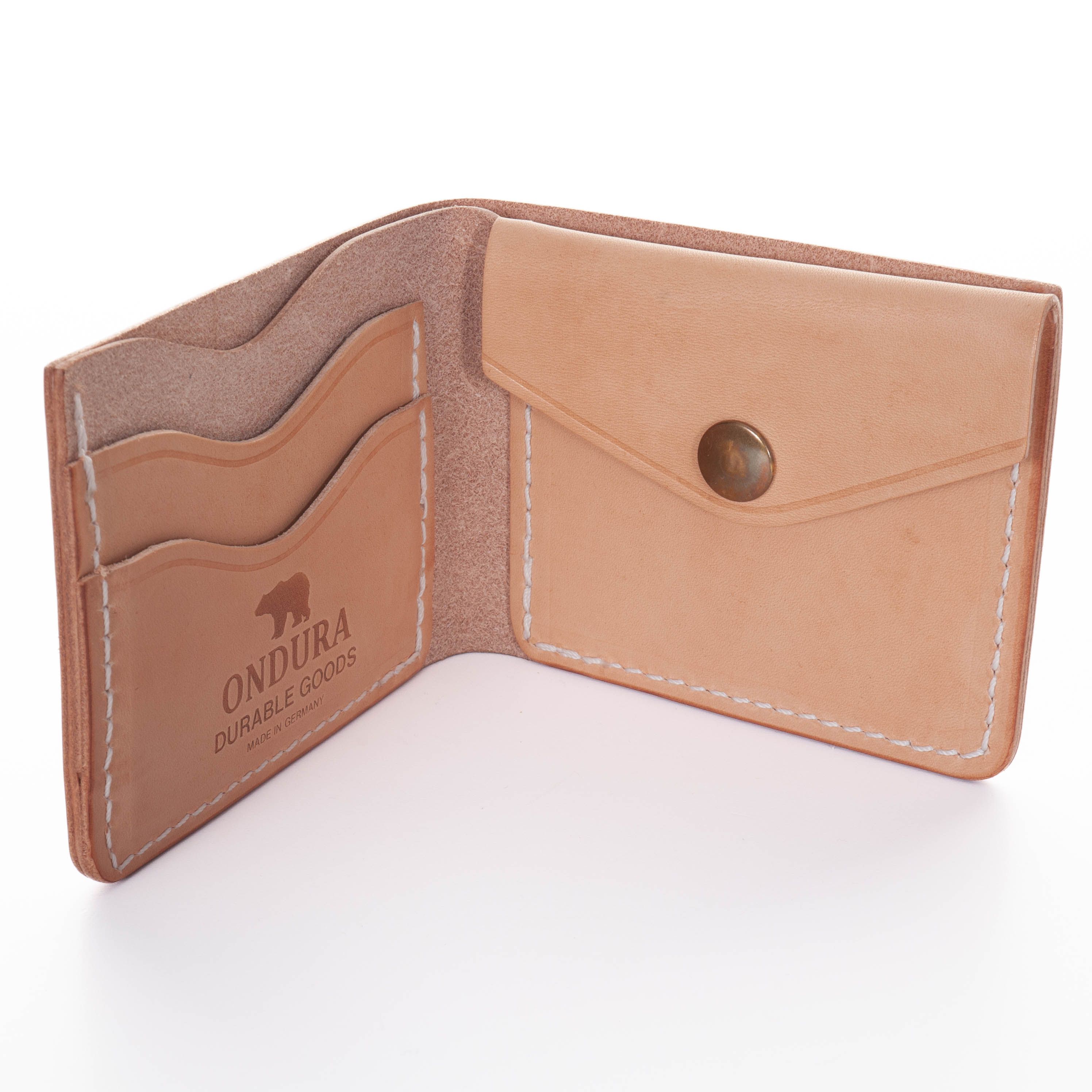 ondura-010-bifold-coin-wallet-tan-1-von-2