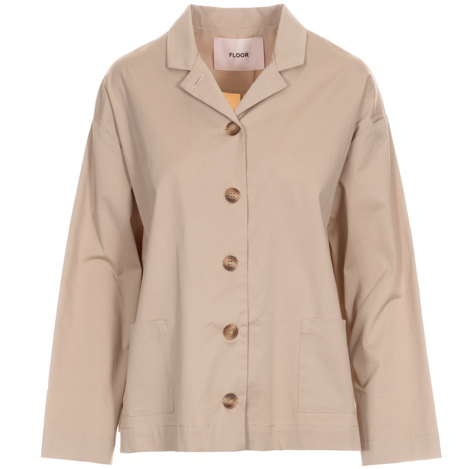 Blazer Beige Relaxed Fit