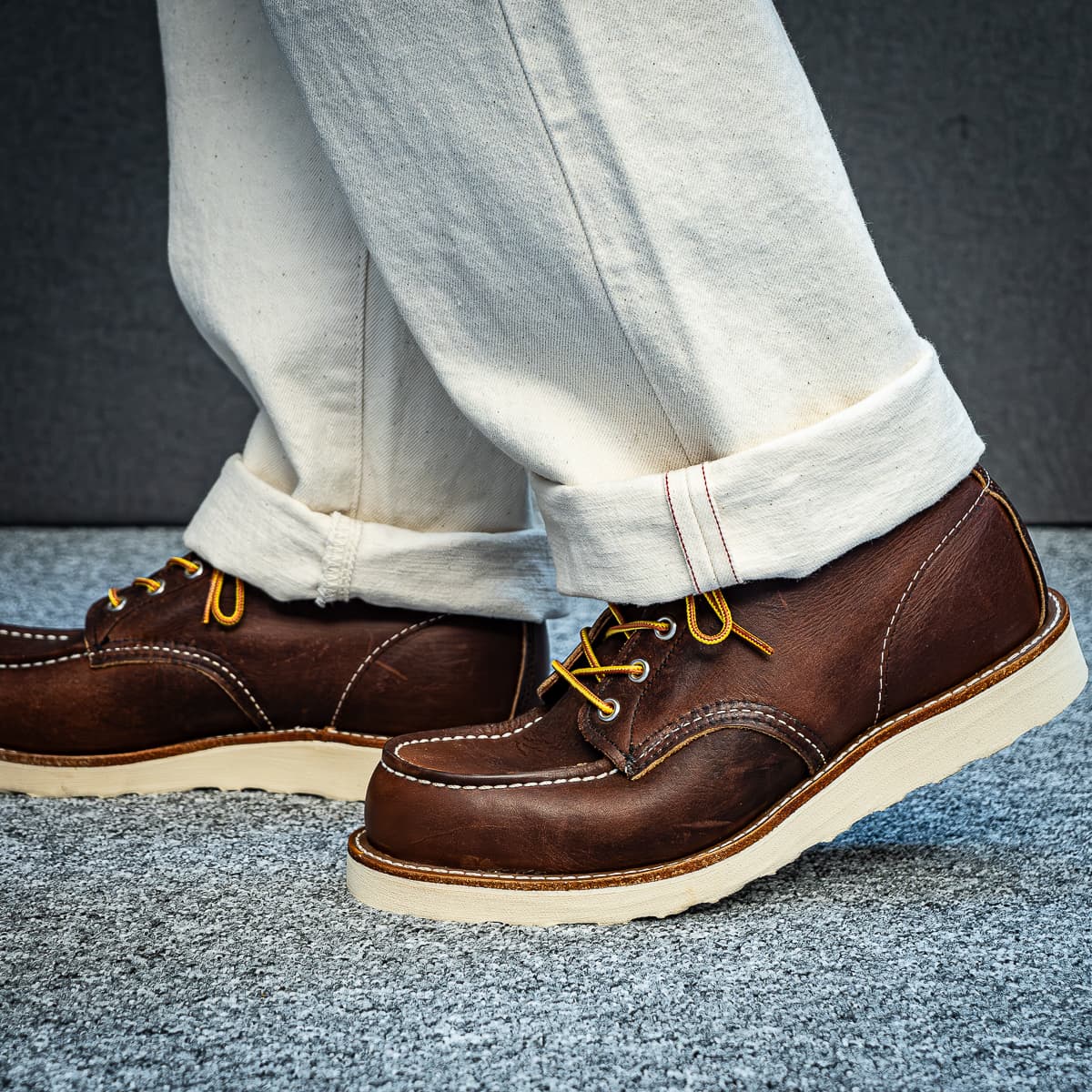 Loose Jeans Natural Rinsed Kurabo Denim